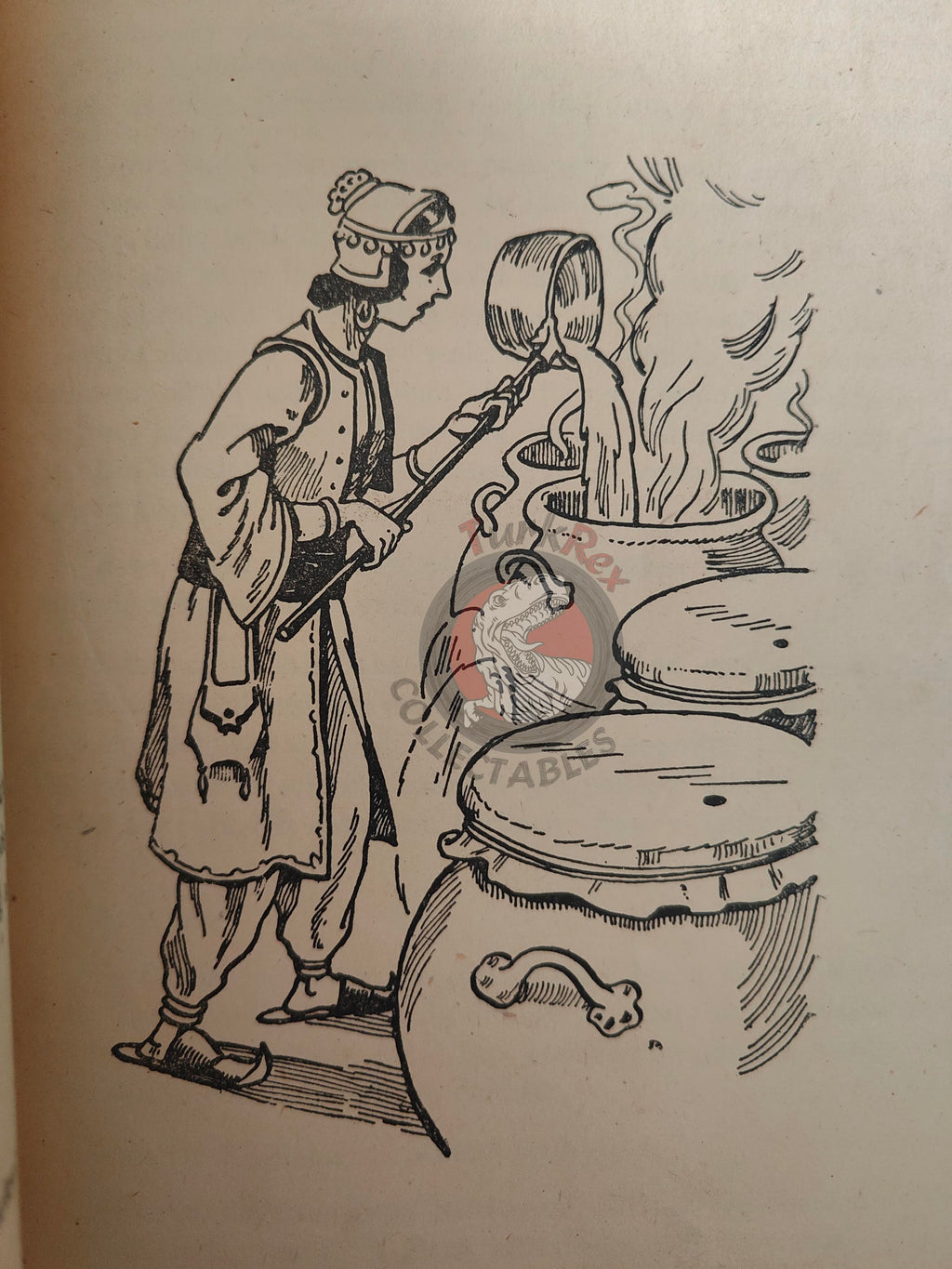 Ali Baba and the Forty Thieves 1950s Turkish Book Turkey 1001 Nights Illustrated