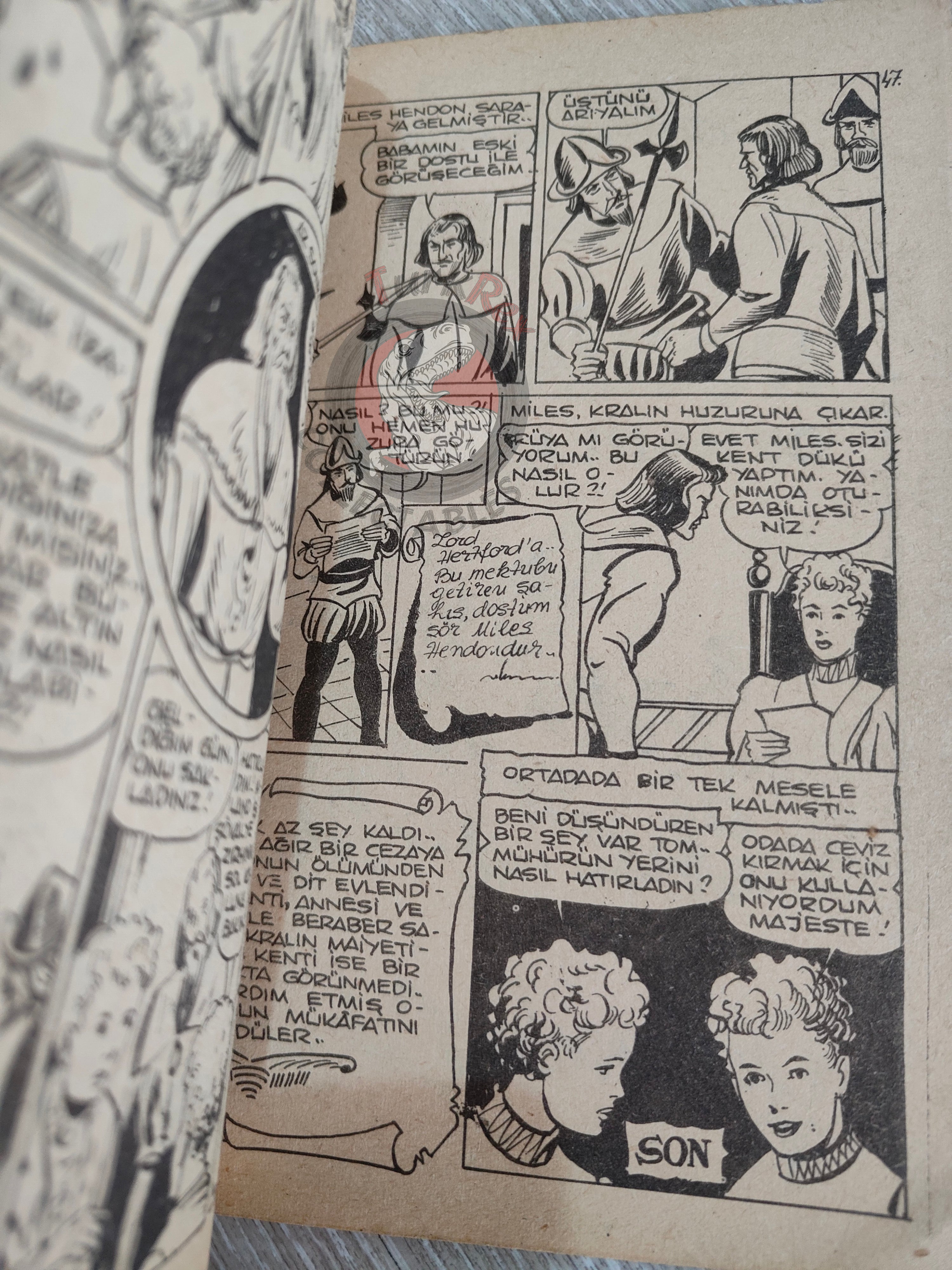 The Prince and the Pauper – Mark Twain 1962 Turkish Comic Turkey Classics Illustrated