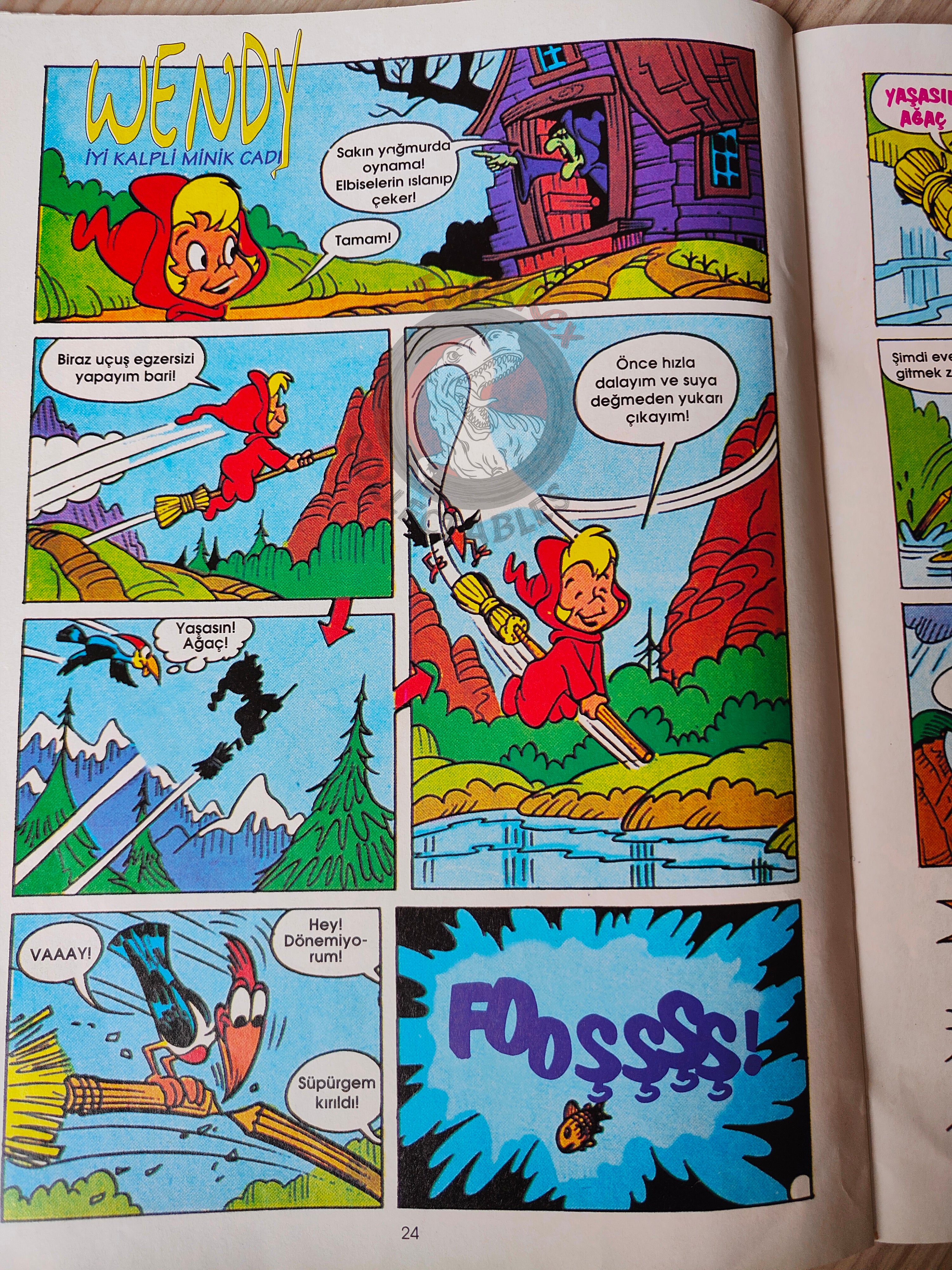 Casper the Friendly Ghost Magazine – Issue #15 1996 Turkish Comic Turkey