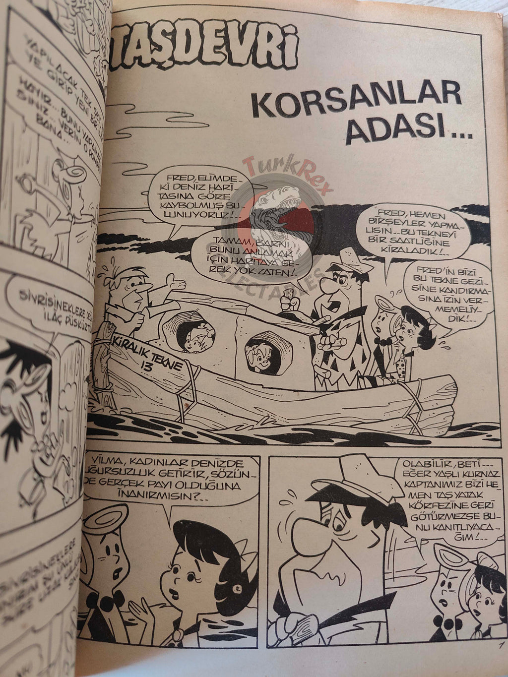 The Flintstones –  Altın Seri #11 80s Turkish Comic Turkey