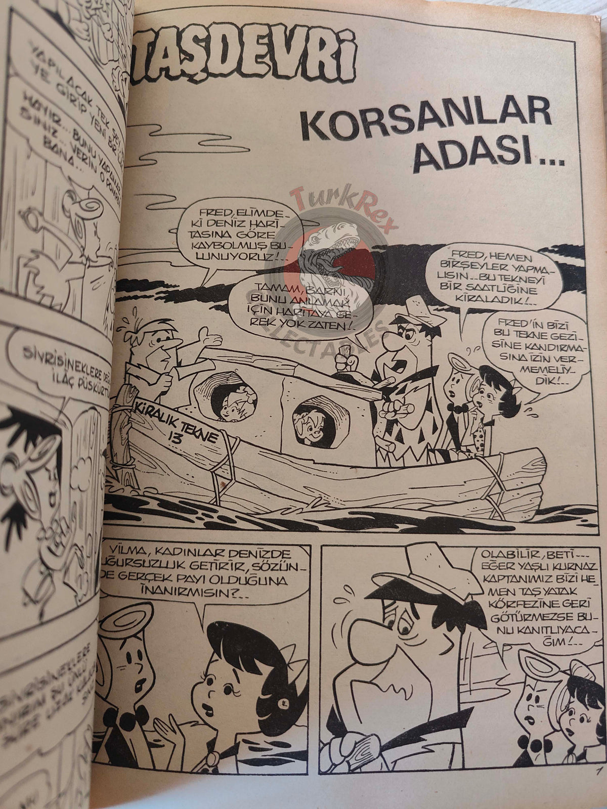The Flintstones –  Altın Seri #11 80s Turkish Comic Turkey