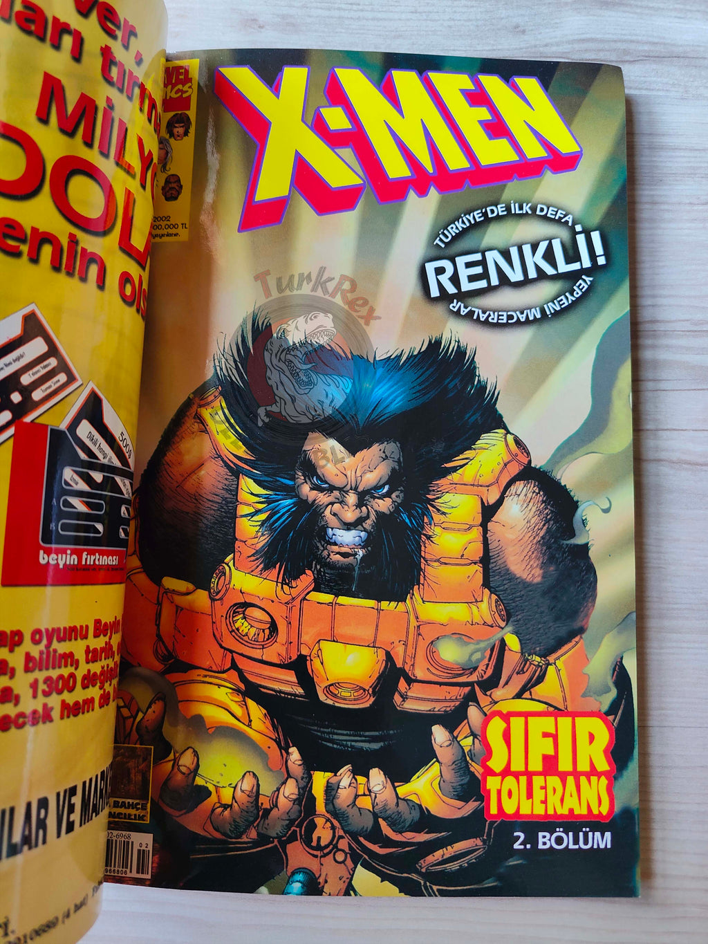 X-Men Vol #1 2002 Turkish Comic Turkey Uncanny #346 #347 #66  #67 Wolverine