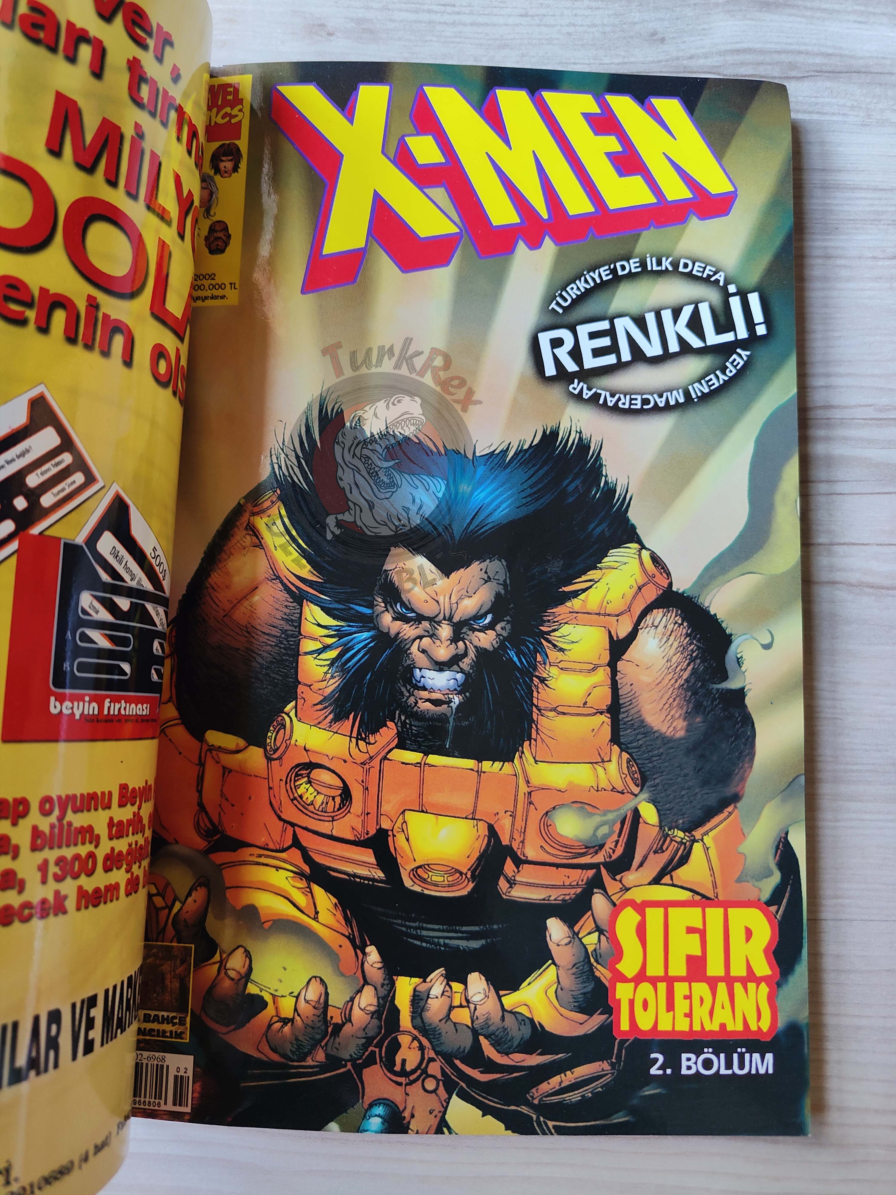 X-Men Vol #1 2002 Turkish Comic Turkey Uncanny #346 #347 #66  #67 Wolverine