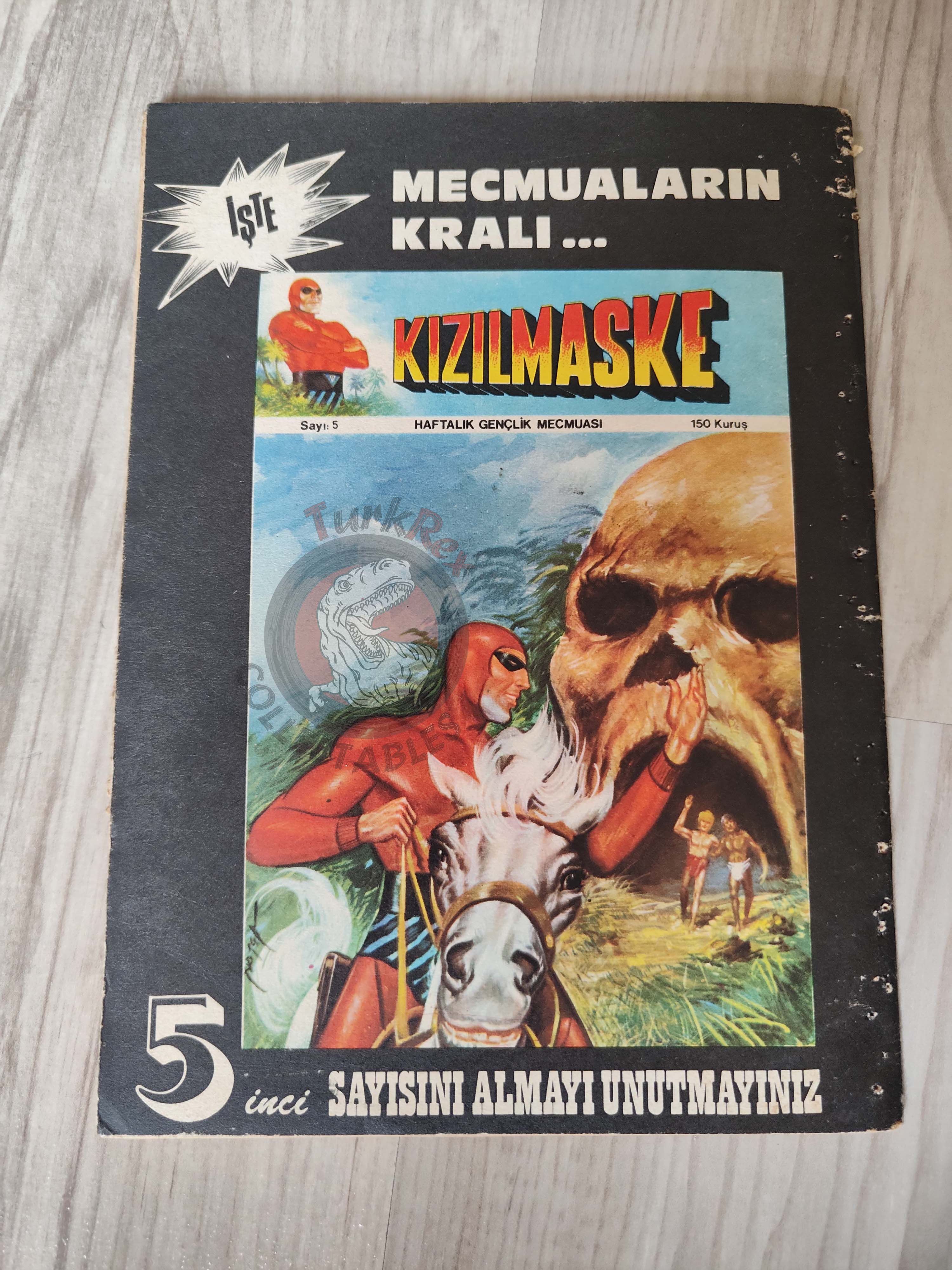 Zagor #1 1973 La foresta degli agguati Turkish Comic Turkey #172
