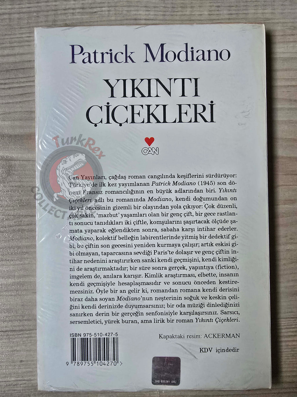 Patrick Modiano – Flowers of Ruin Turkish Book Turkey