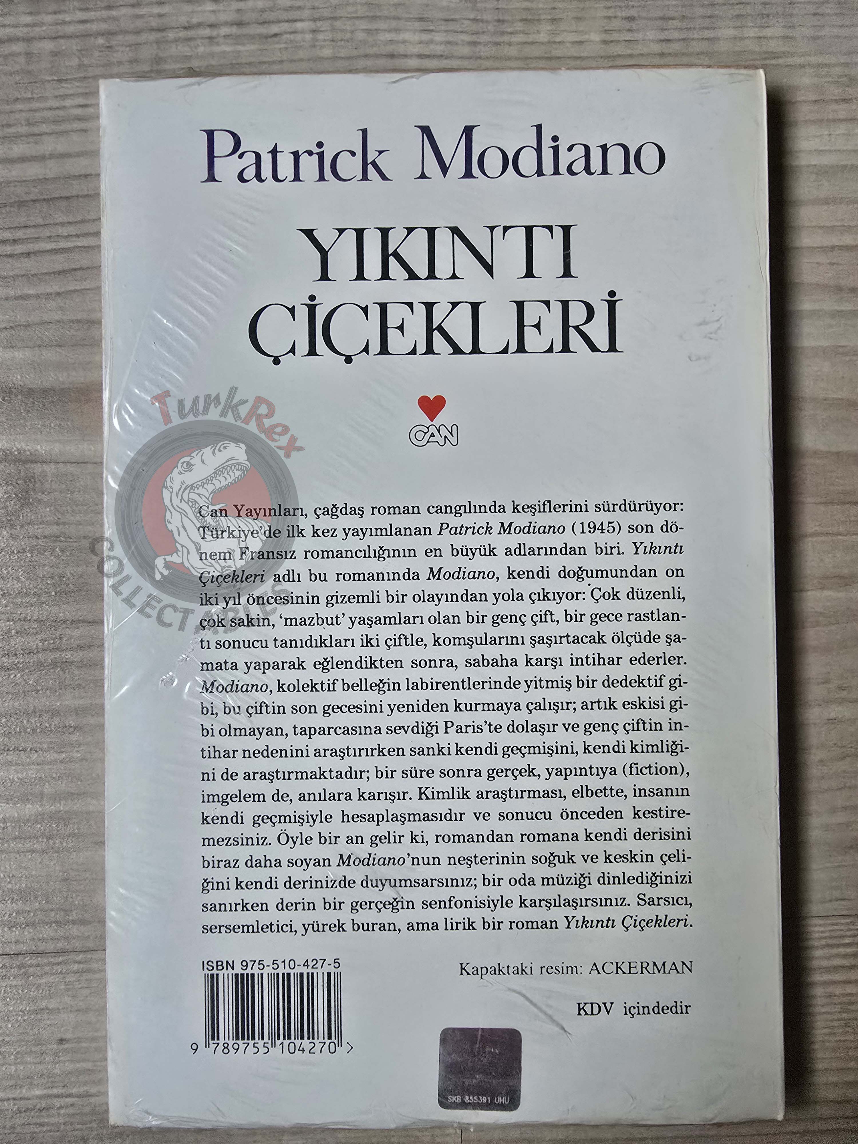 Patrick Modiano – Flowers of Ruin Turkish Book Turkey