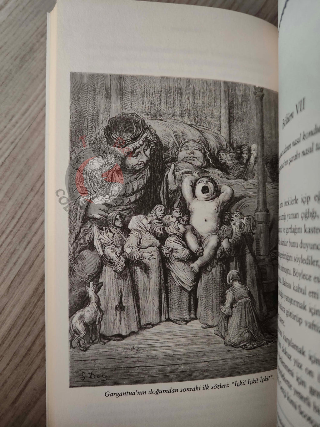 François Rabelais – Gargantua 2014 Turkish Book Turkey Illustrated Gustave Dore