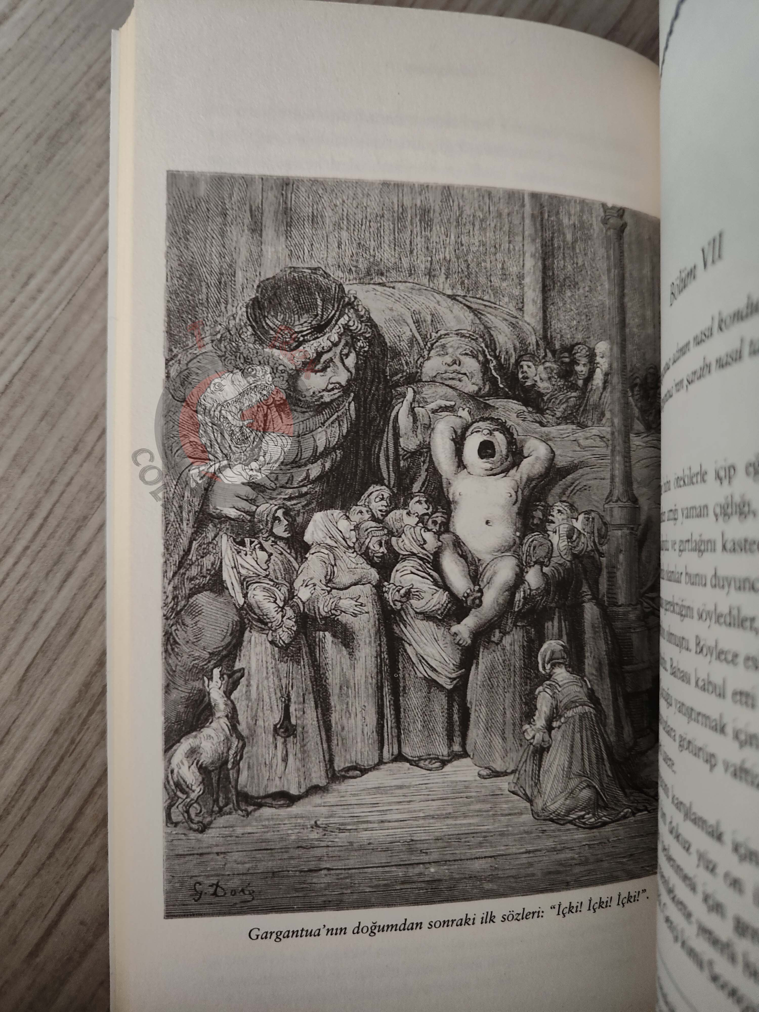 François Rabelais – Gargantua 2014 Turkish Book Turkey Illustrated Gustave Dore