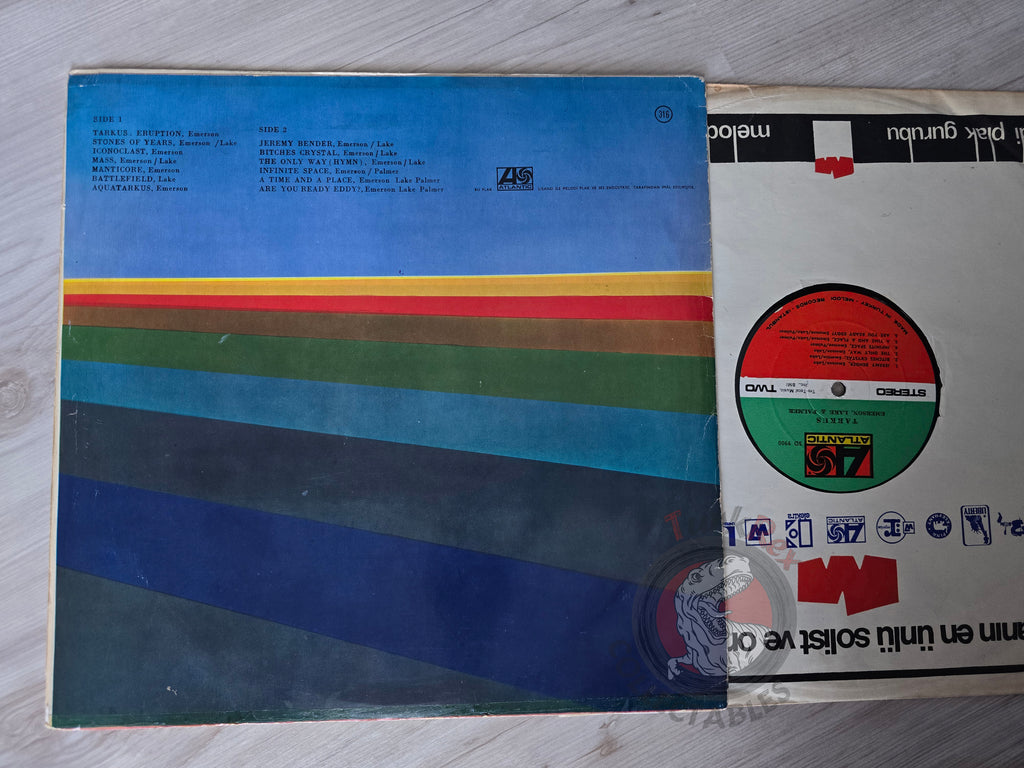 Emerson, Lake & Palmer – Tarkus  Turkish Pressing Vinyl Turkey Edition