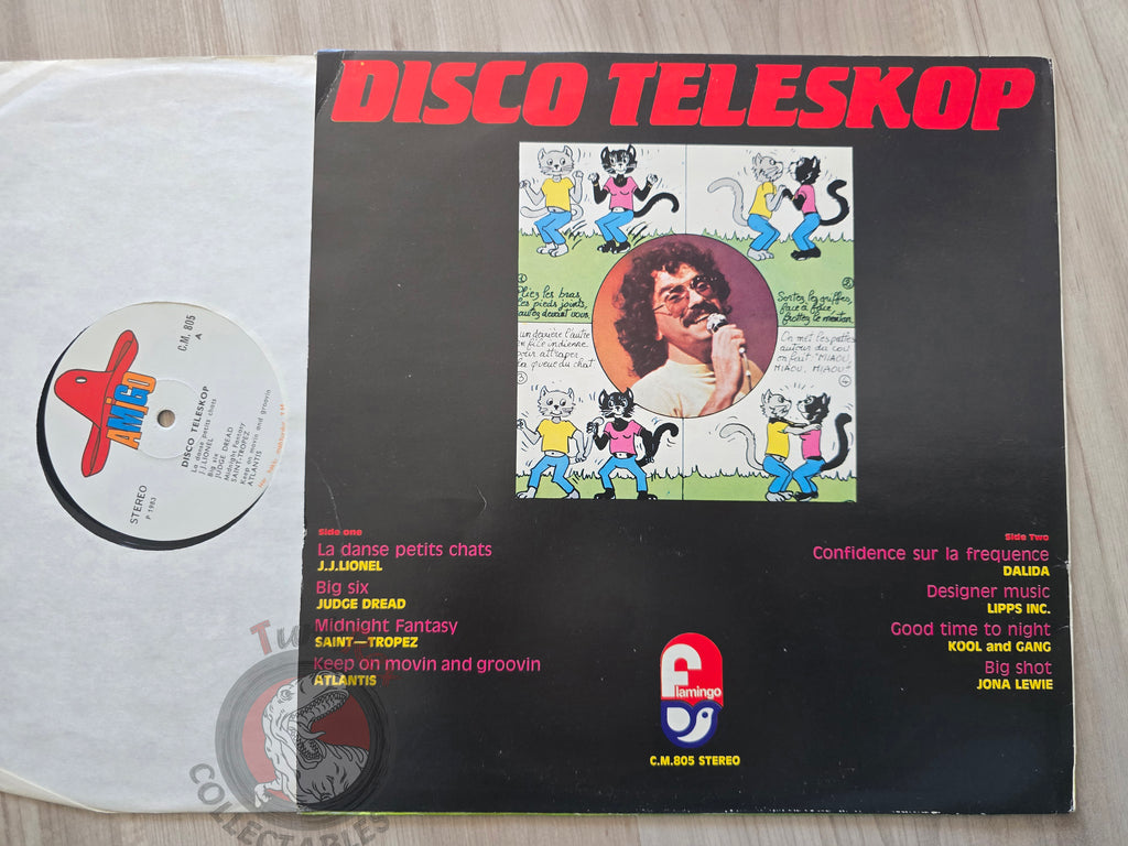 Various – Disco Teleskop Turkish Pressing Vinyl Turkey Edition Dalida 2