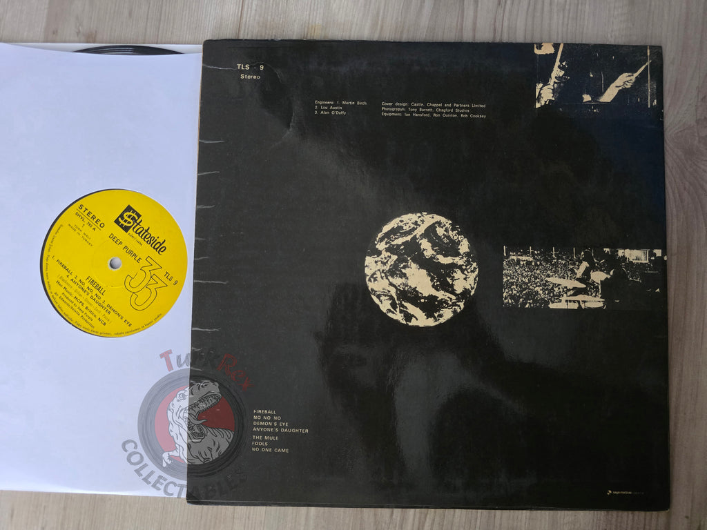 Deep Purple – Fireball Turkish Pressing Vinyl Turkey Edition