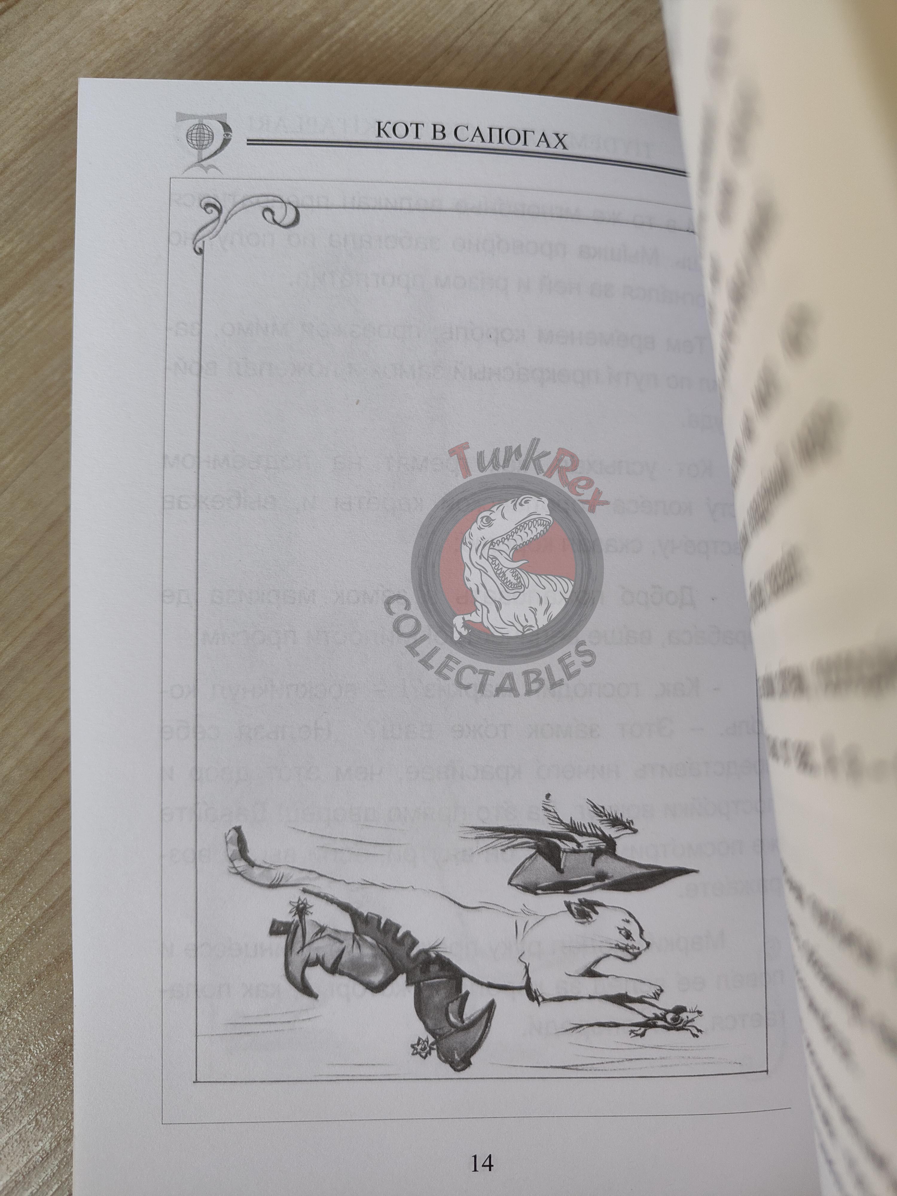 Puss in Boots – Grimm Brothers 2008 Russian Book Turkey Illustrated