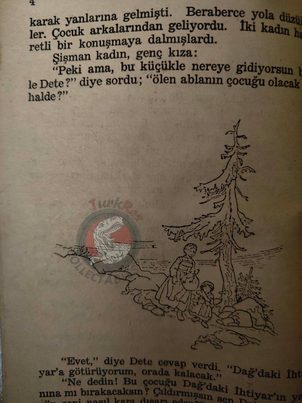 Johanna Spyri – Heidi 1964 Turkish Book Turkey Illustrated