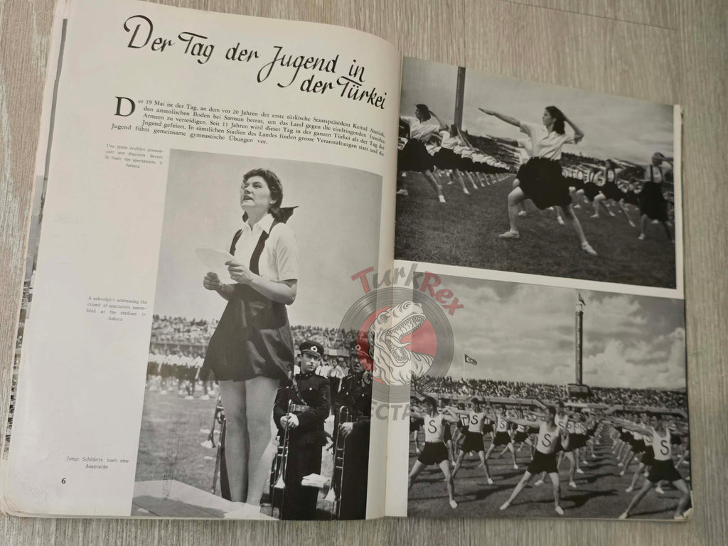 La Turquie Kemaliste 1939 Issue #30 French Magazine Turkey Atatürk Propaganda Aviation
