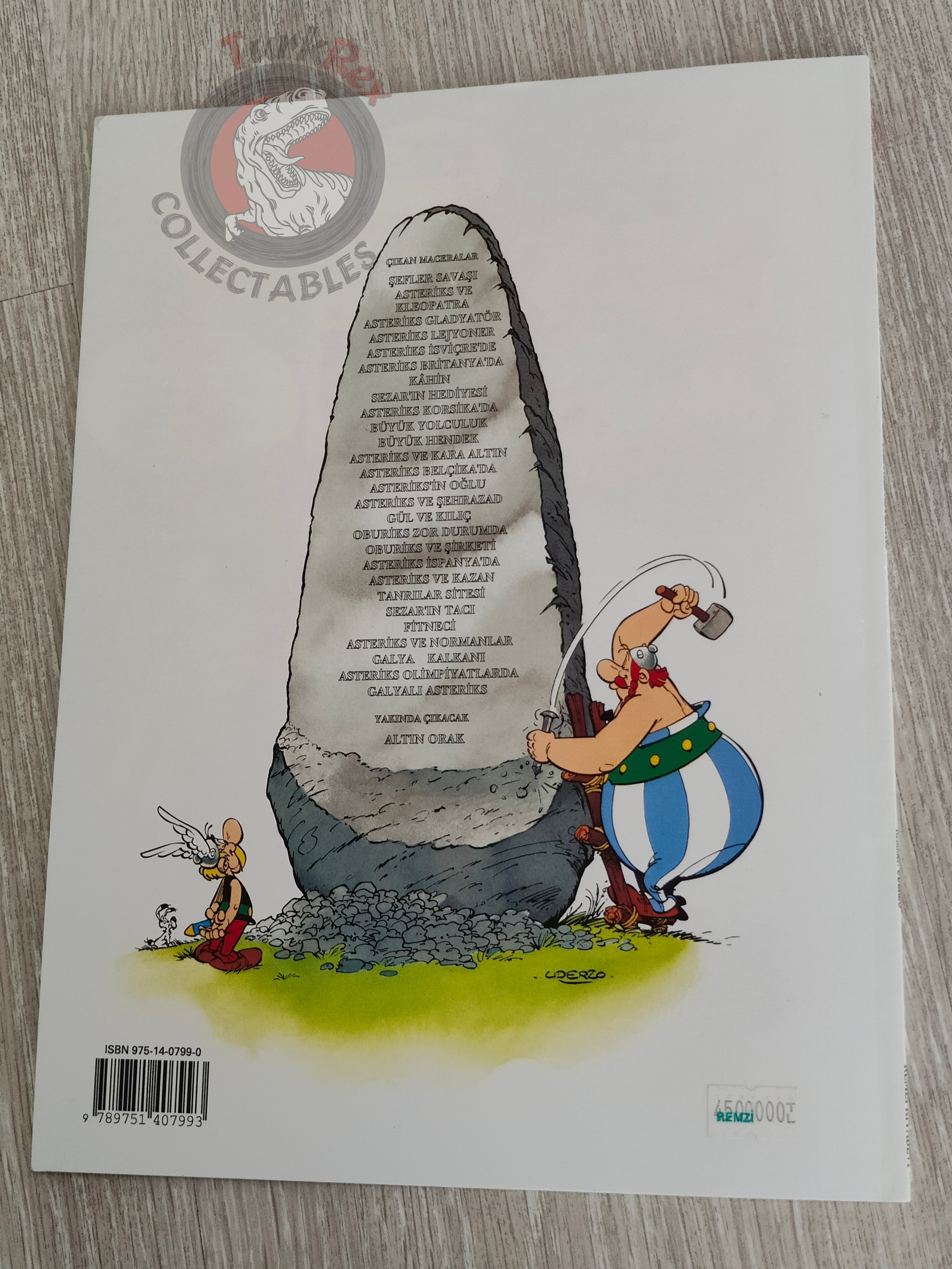 Asterix – Asterix the Gaul 2001 1st Edition Turkish Edition Comic Turkey