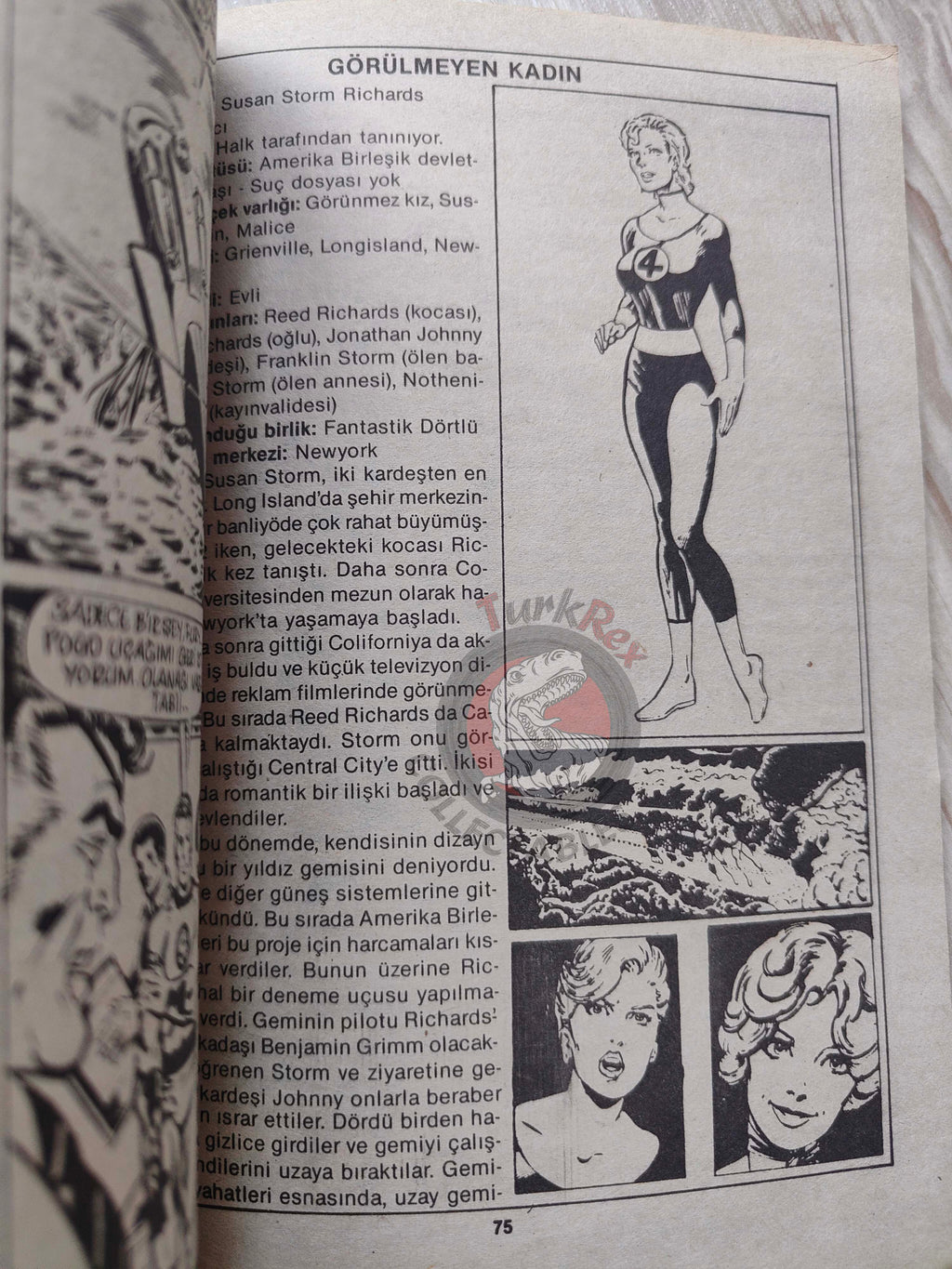 Fantastic Four #2 1988 Turkish Comic Turkey #194 #195 #196 #197
