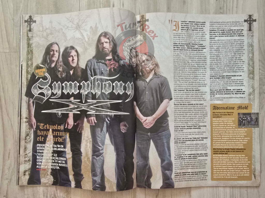Headbang 2011 Metallica Slayer Megadeth Anthrax Turkish Mag Turkey Amorphis Symphony X