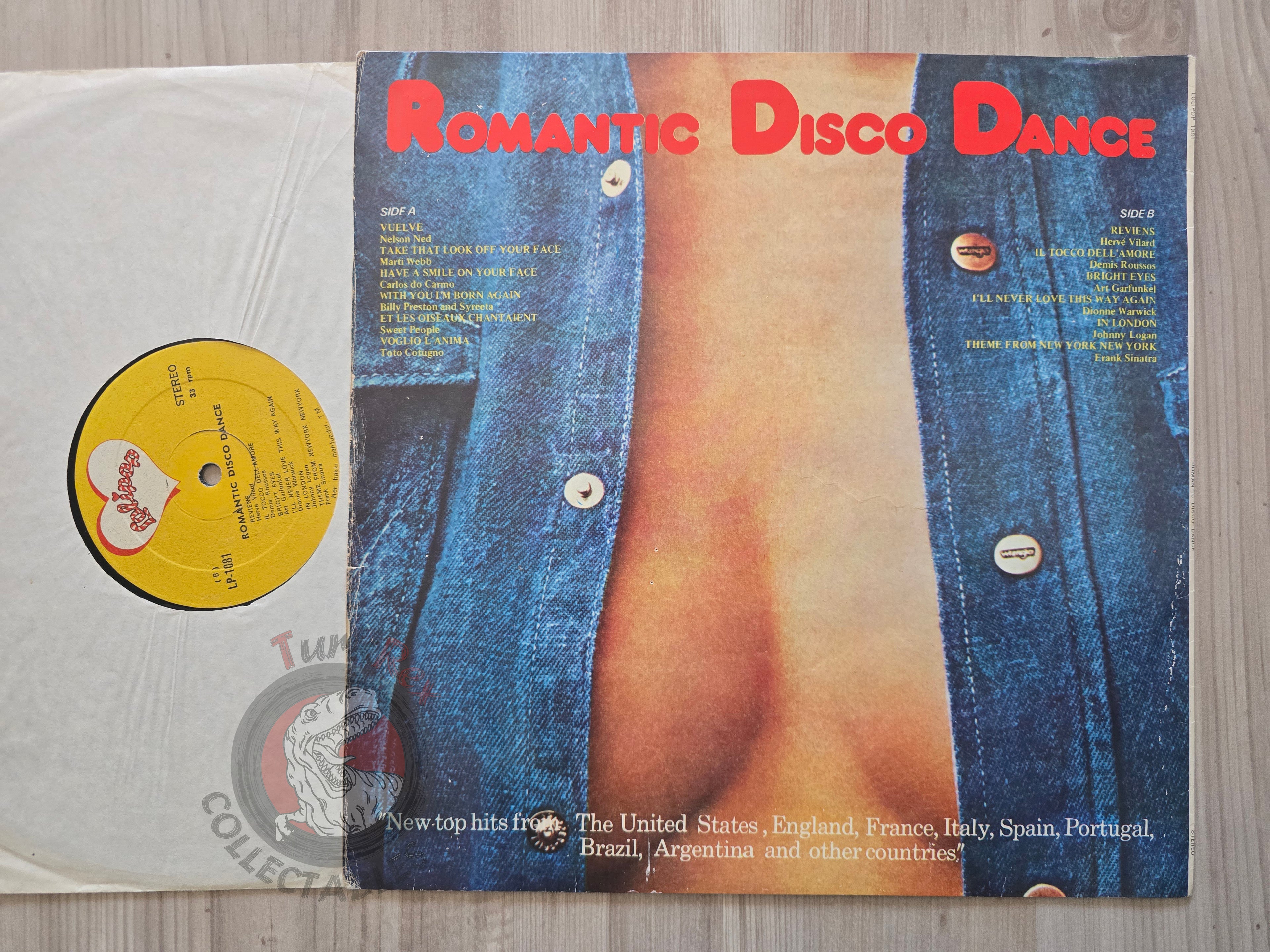 Various – Romantic Disco Dance Turkish Pressing Vinyl Turkey Edition