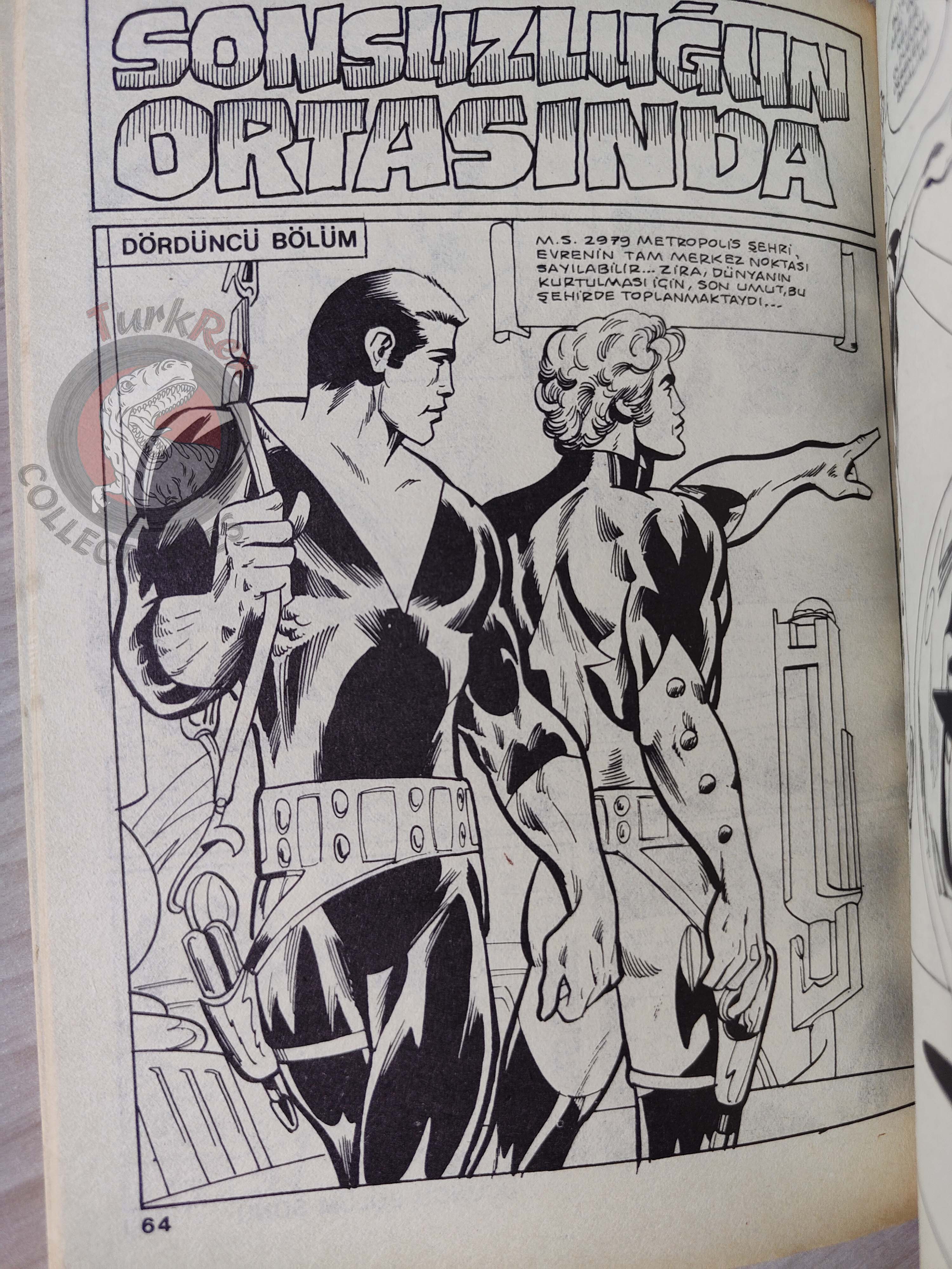 Superman #30 1984 Turkish Comic Turkey Action Comics #513 World Finest Comics #185