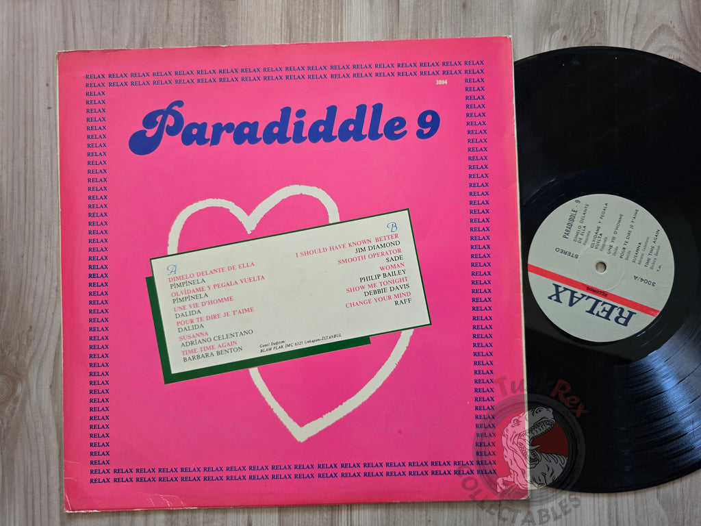 Various – Paradiddle 9 Turkish Pressing Vinyl Turkey Edition Dalida