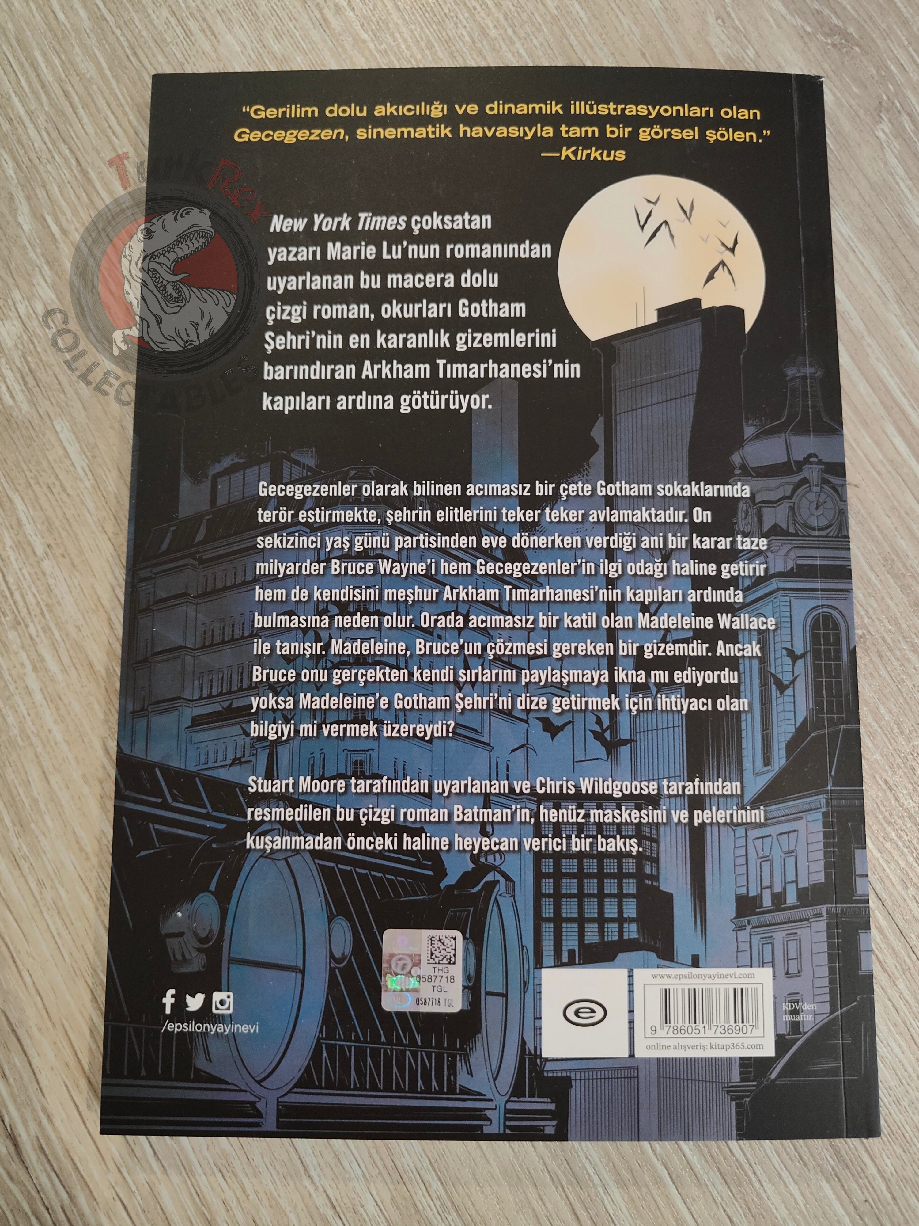 Batman: Nightwalker Turkish Comic Turkey Marie Lu