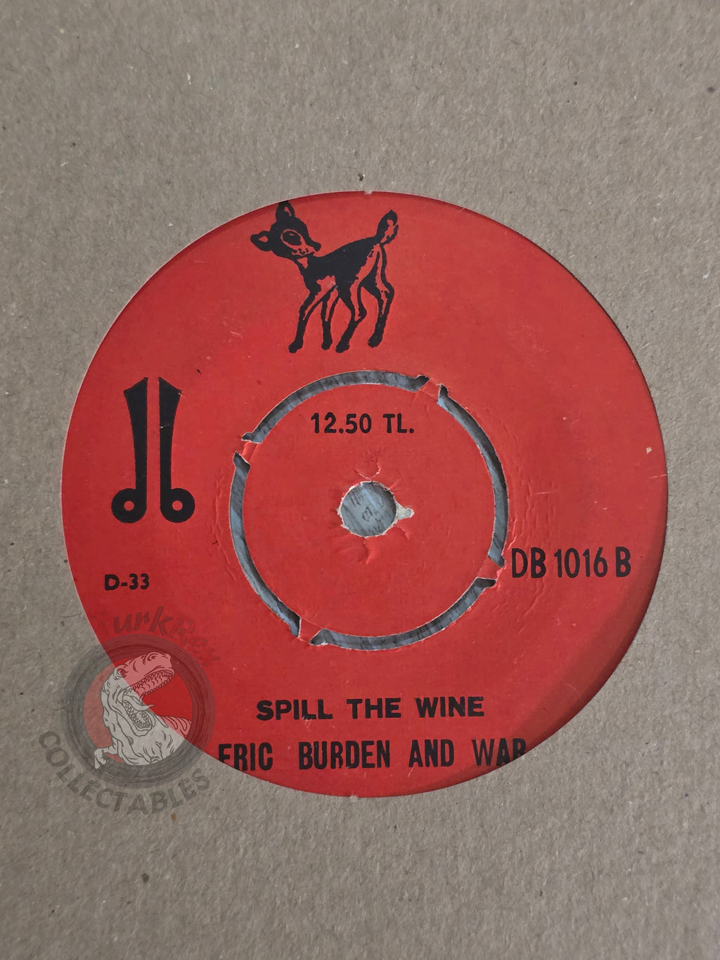 Mary Hopkin / Eric Burden And War – Que Sera Sera 7" Turkish Pressing Vinyl Turkey Edition