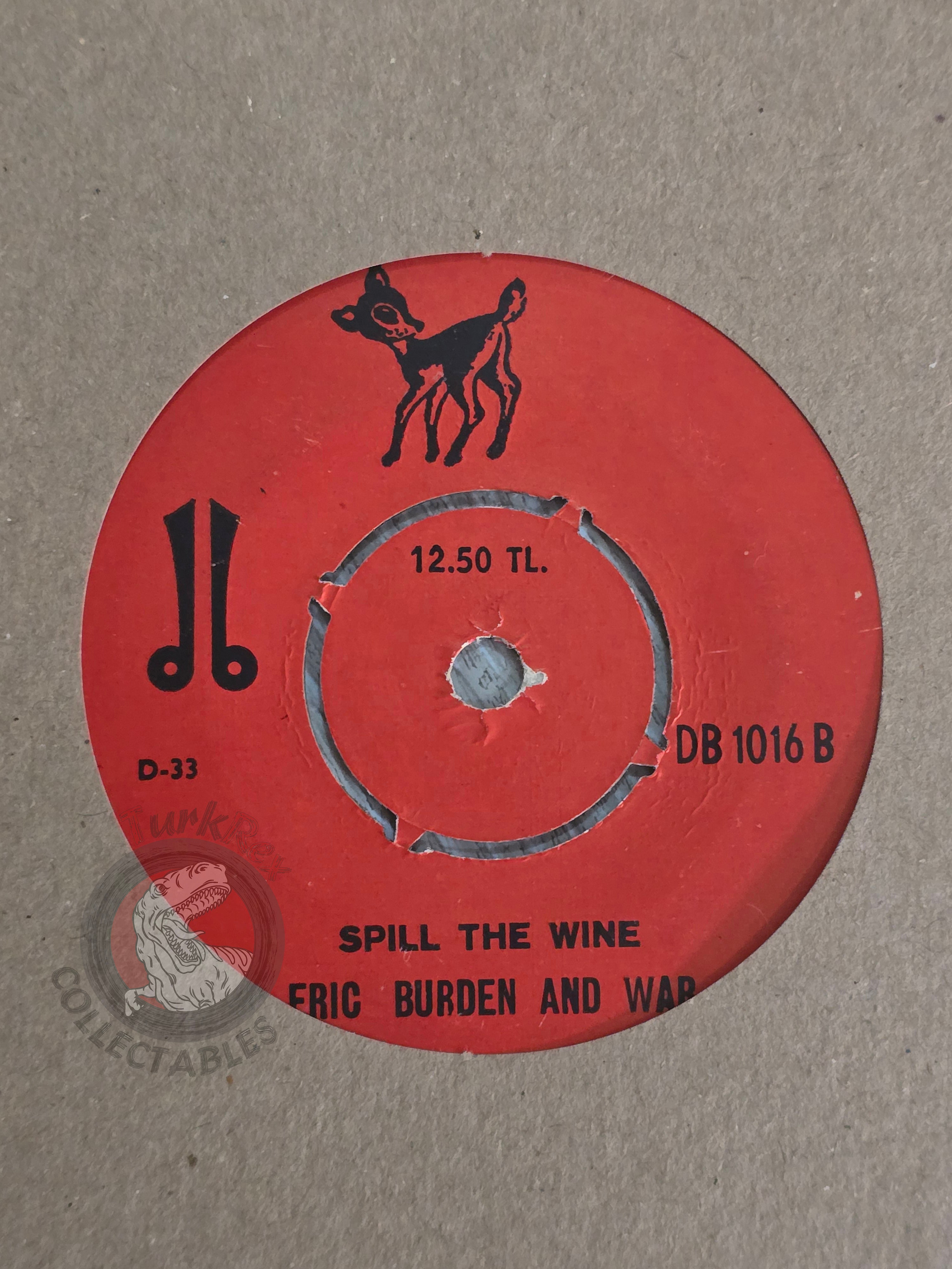 Mary Hopkin / Eric Burden And War – Que Sera Sera 7" Turkish Pressing Vinyl Turkey Edition