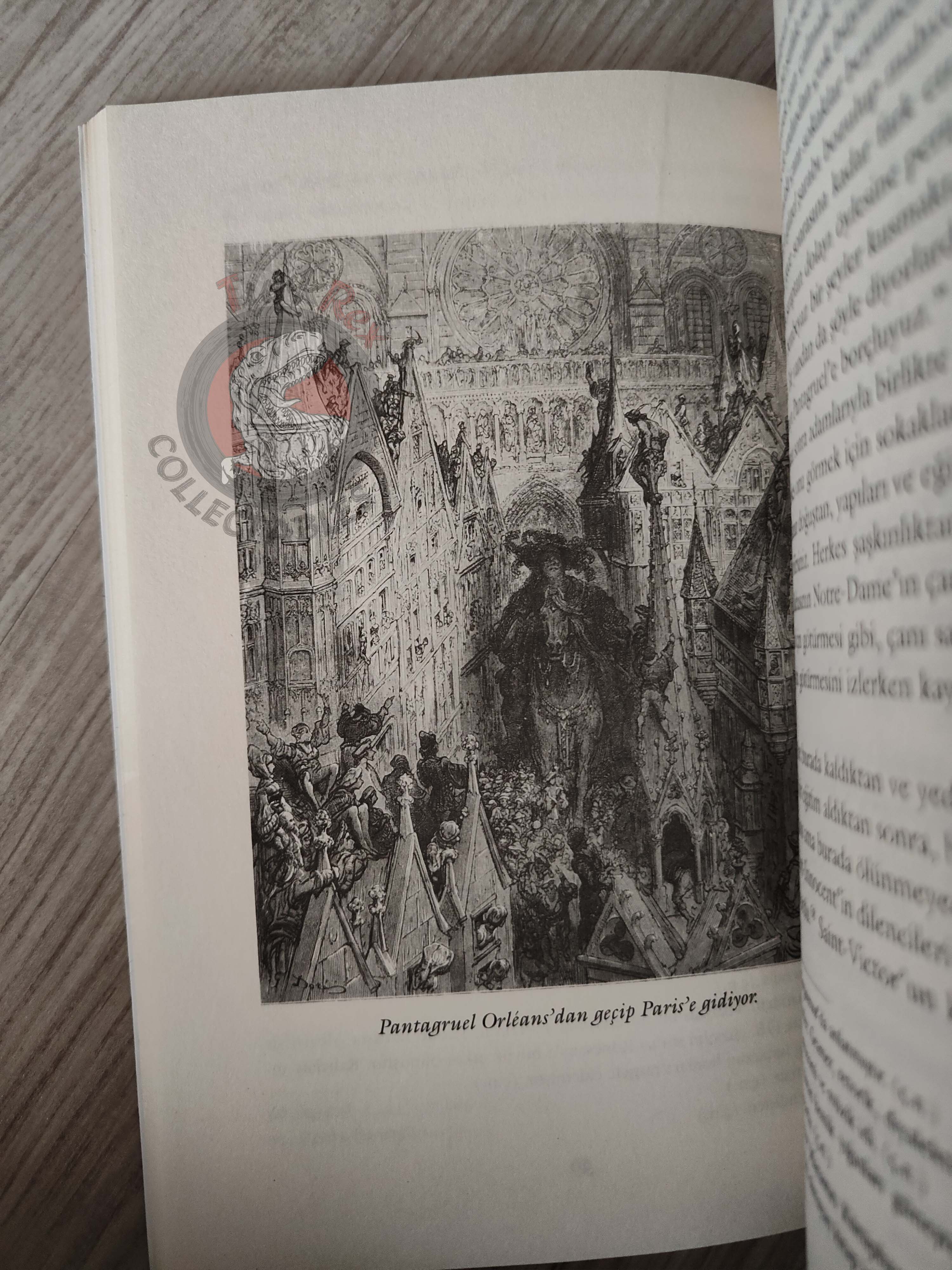 François Rabelais – Pantagruel 2012 Turkish Book Turkey Illustrated Gustave Dore