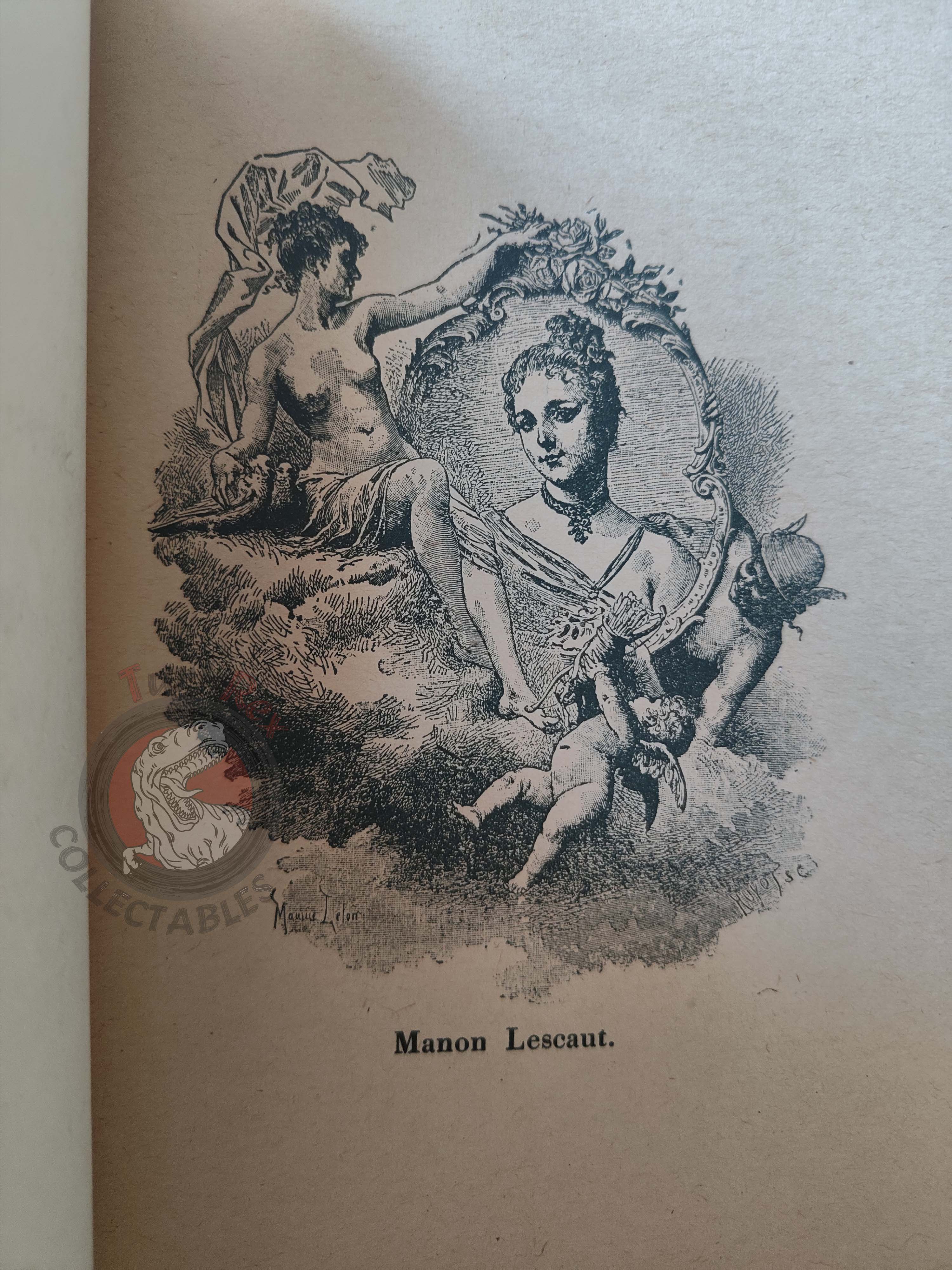 Antoine François Prévost – Manon Lescaut 1944 1st Illustrated Turkish Book Turkey