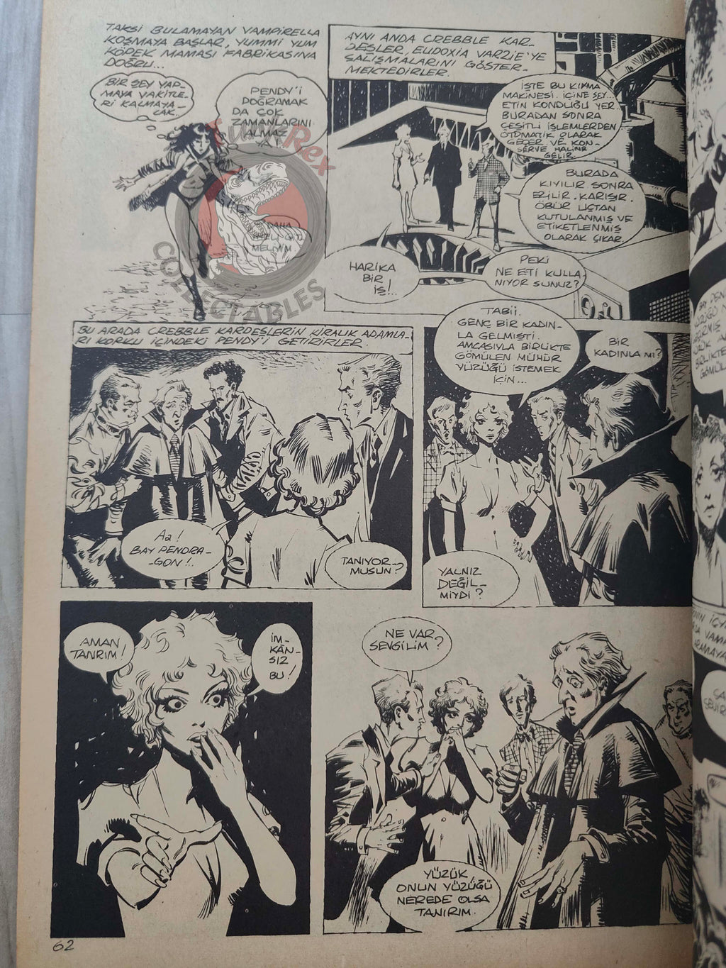Korku December 1975 Turkish Comic Turkey Vampirella #42 Warren Creepy Eerie