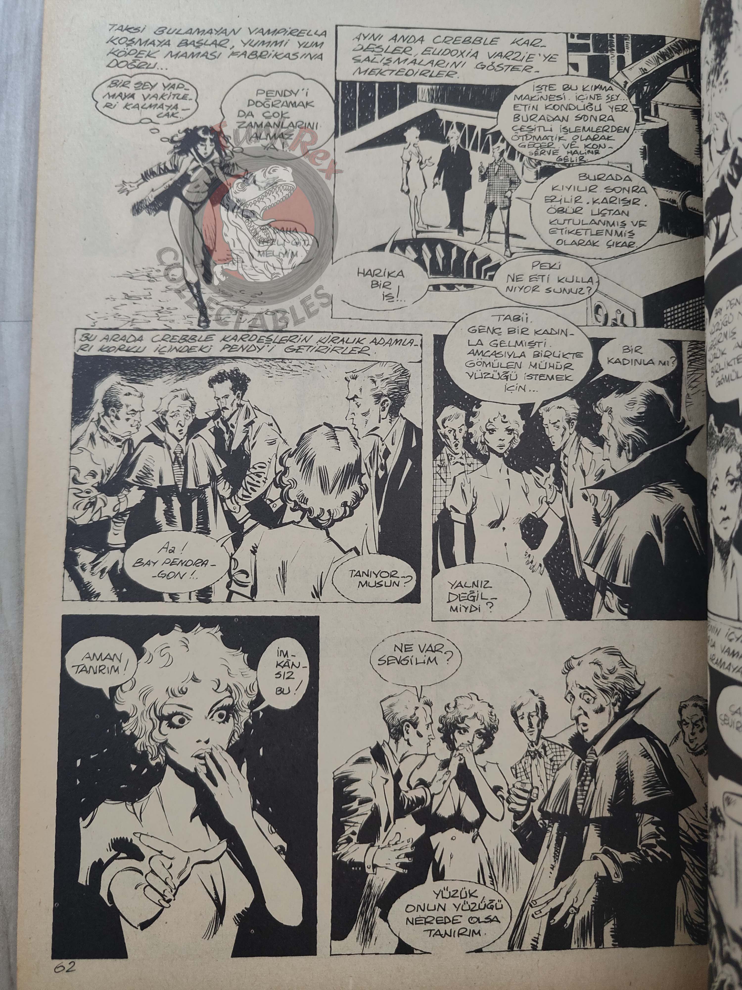 Korku December 1975 Turkish Comic Turkey Vampirella #42 Warren Creepy Eerie