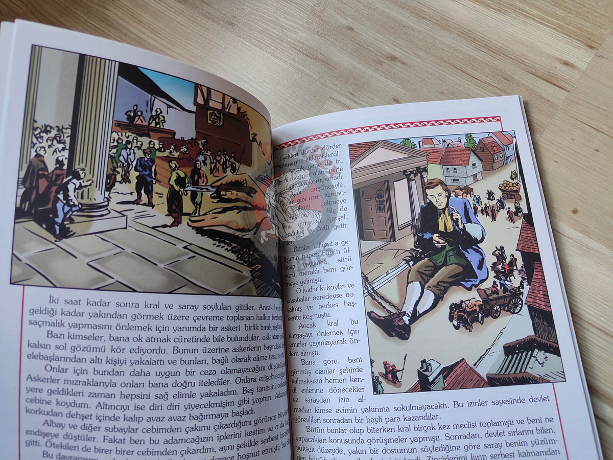 Jonathan Swift – Gulliver's Travels 2011 Turkish Book Turkey Illustrated 1