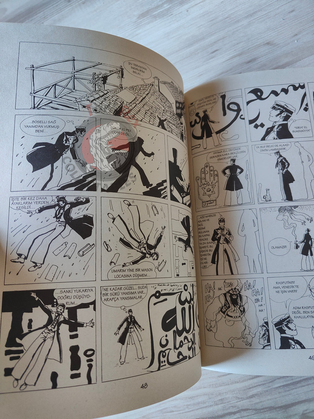 Corto Maltese –  Fable de Venise Turkish Comic Turkey