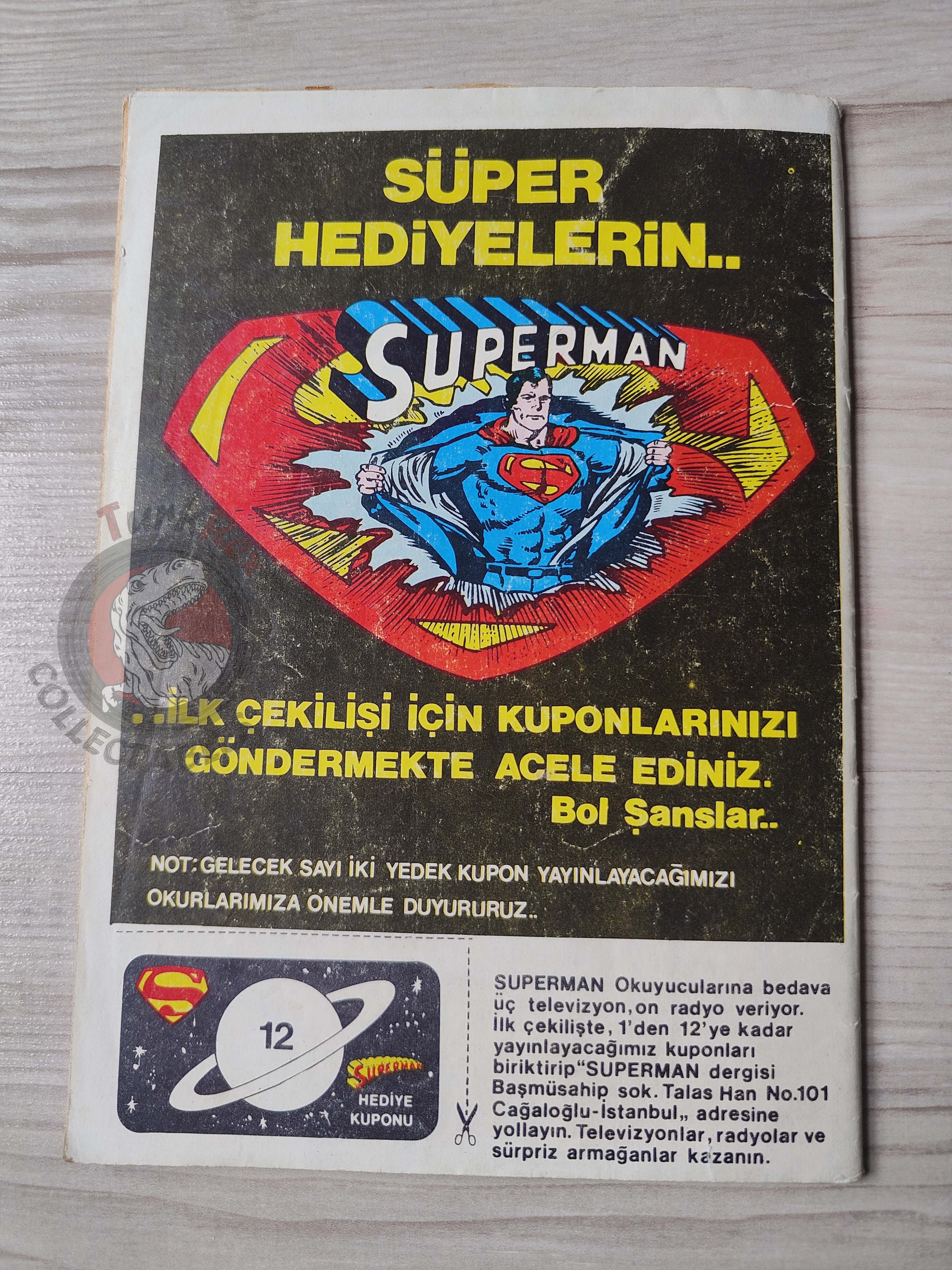 Superman #12 1980 Turkish Comic Turkey #276 #303 Family #192 Krypto the Superdog