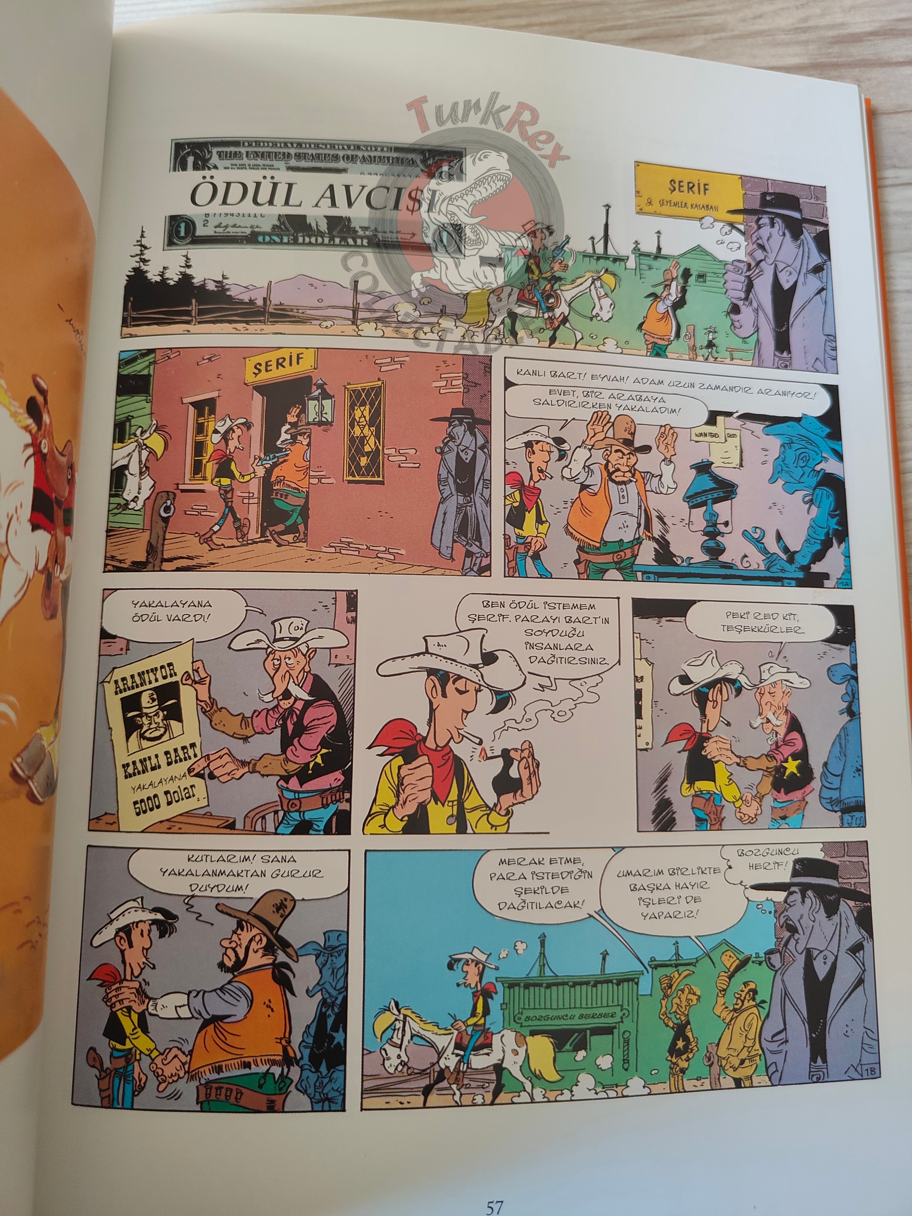 Lucky Luke – L'integrale #13 Turkish Comic Turkey Ma Dalton