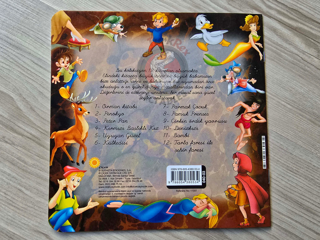 J. M. Barrie – Peter Pan 2013 Turkish Book Turkey Illustrated