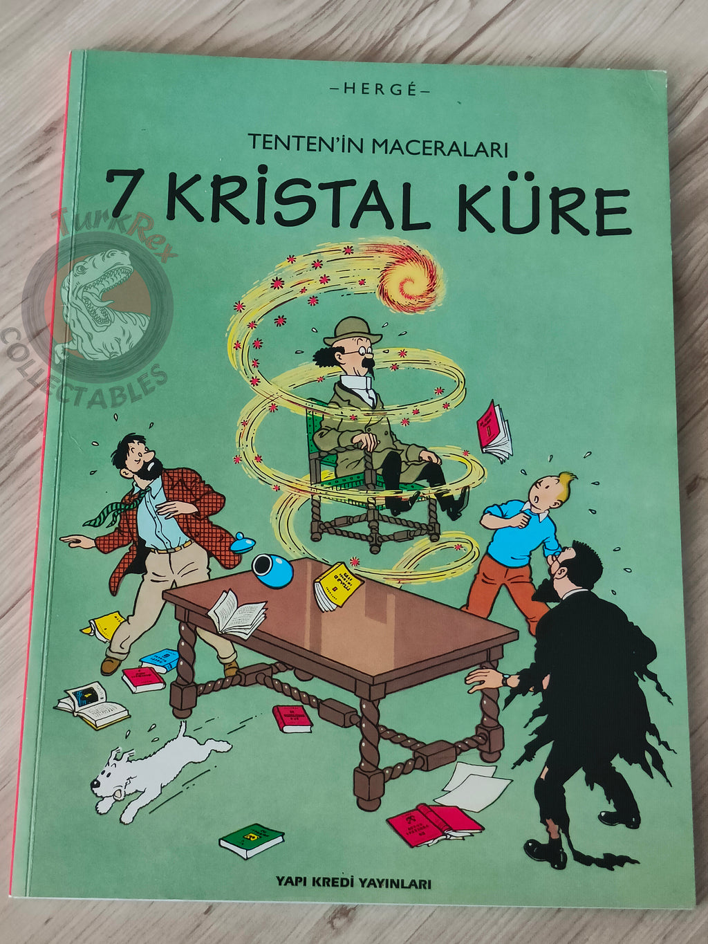 Tintin – The Seven Crystal Balls 1998 Turkish Edition Comic Turkey 2nd YKY