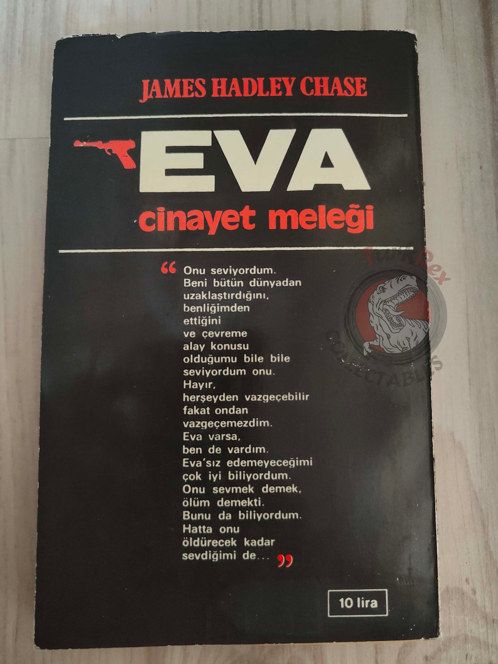 James Hadley Chase – Eve 1971 1st Turkish Book Turkey