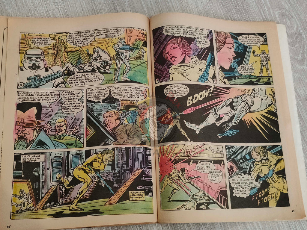 Tercüman Çocuk #48 1982 Turkish Comic Turkey Star Wars #30 Pink Panther Tounga