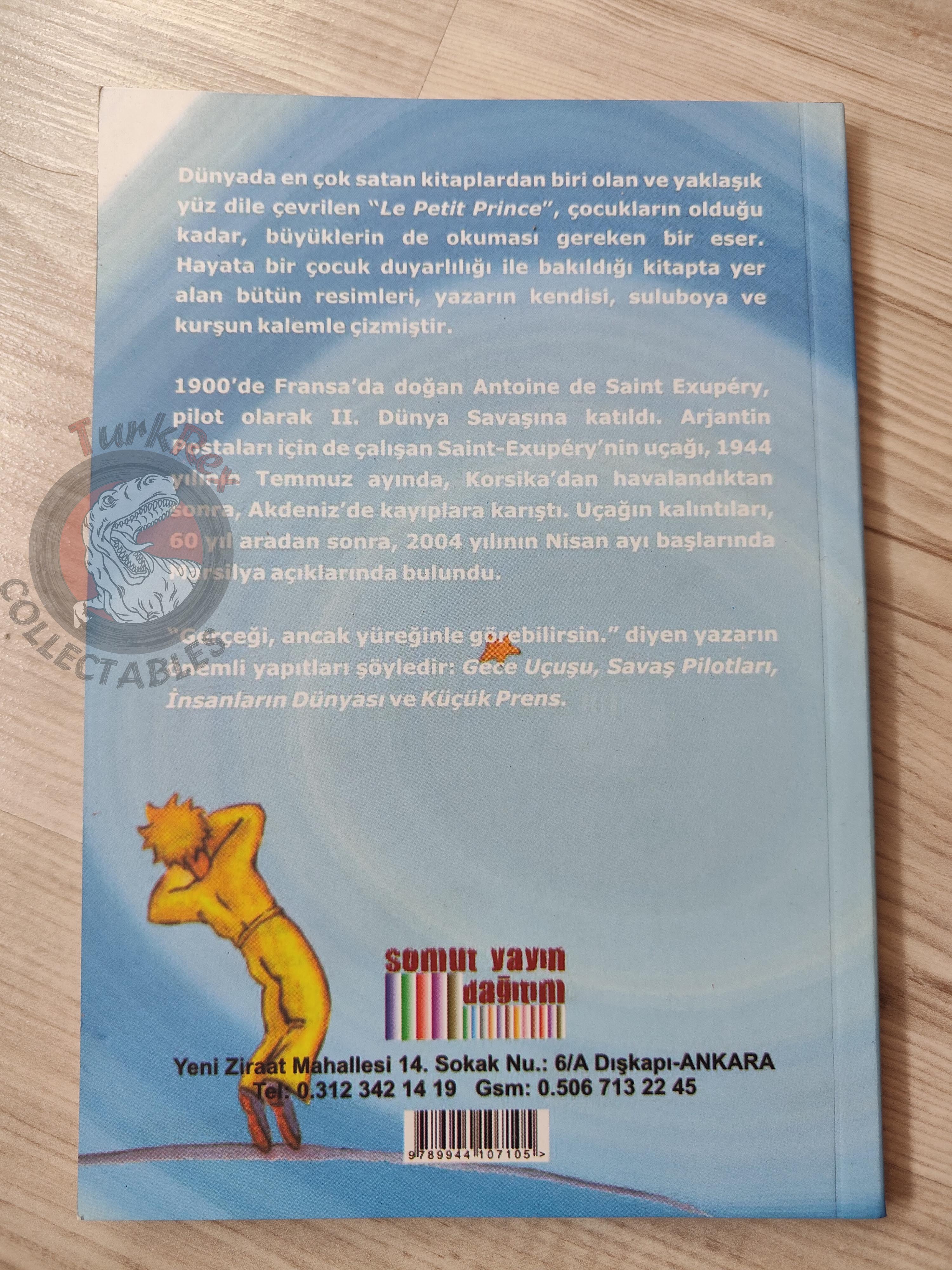 Antoine de Saint-Exupéry – Le Petit Prince 2012 Turkish Book Turkey Illustrated Little