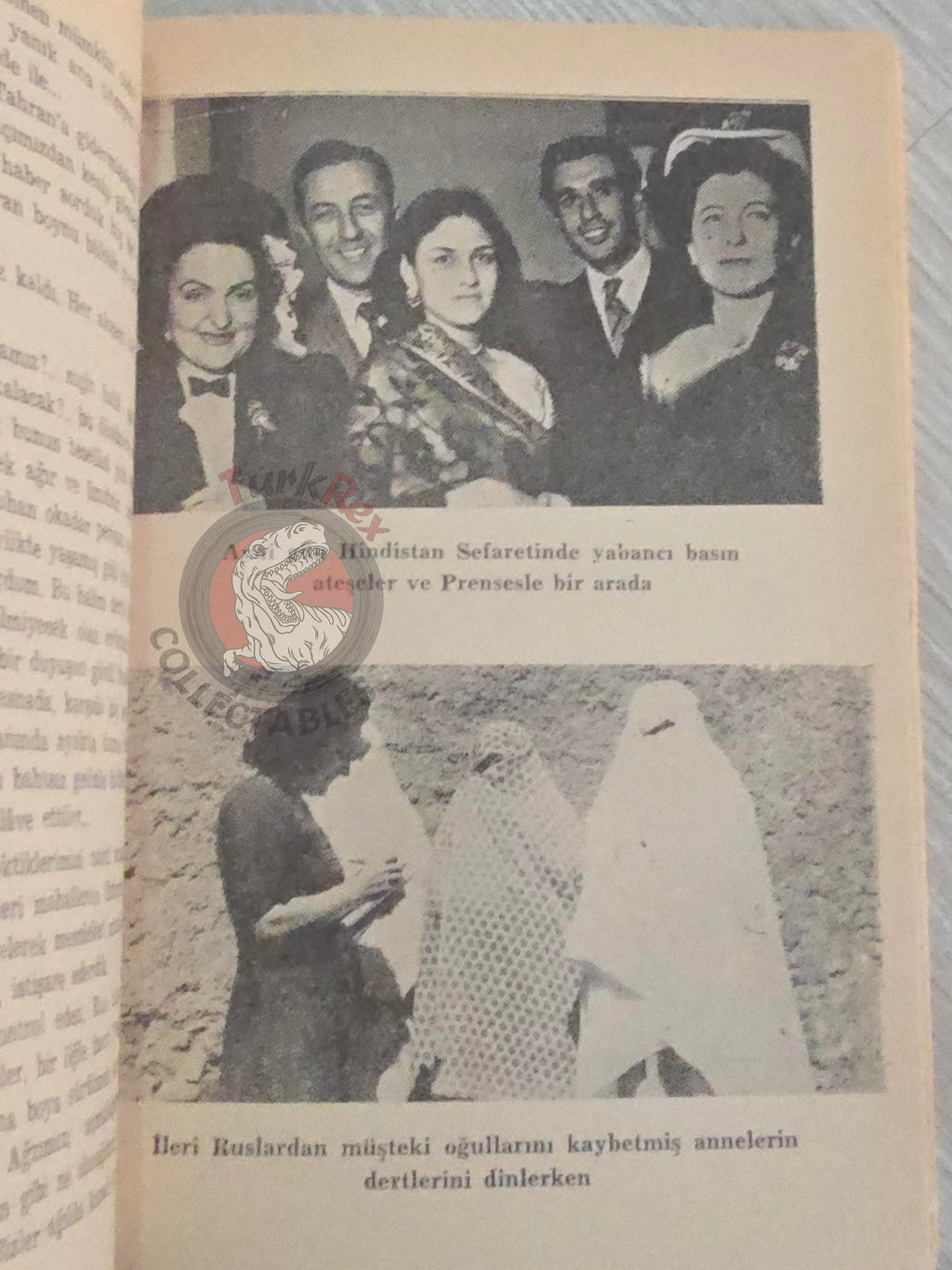 One Throne Three Queen 1960 Turkish Book Iran Mohammad Reza Pahlavi Fawzia Fuad