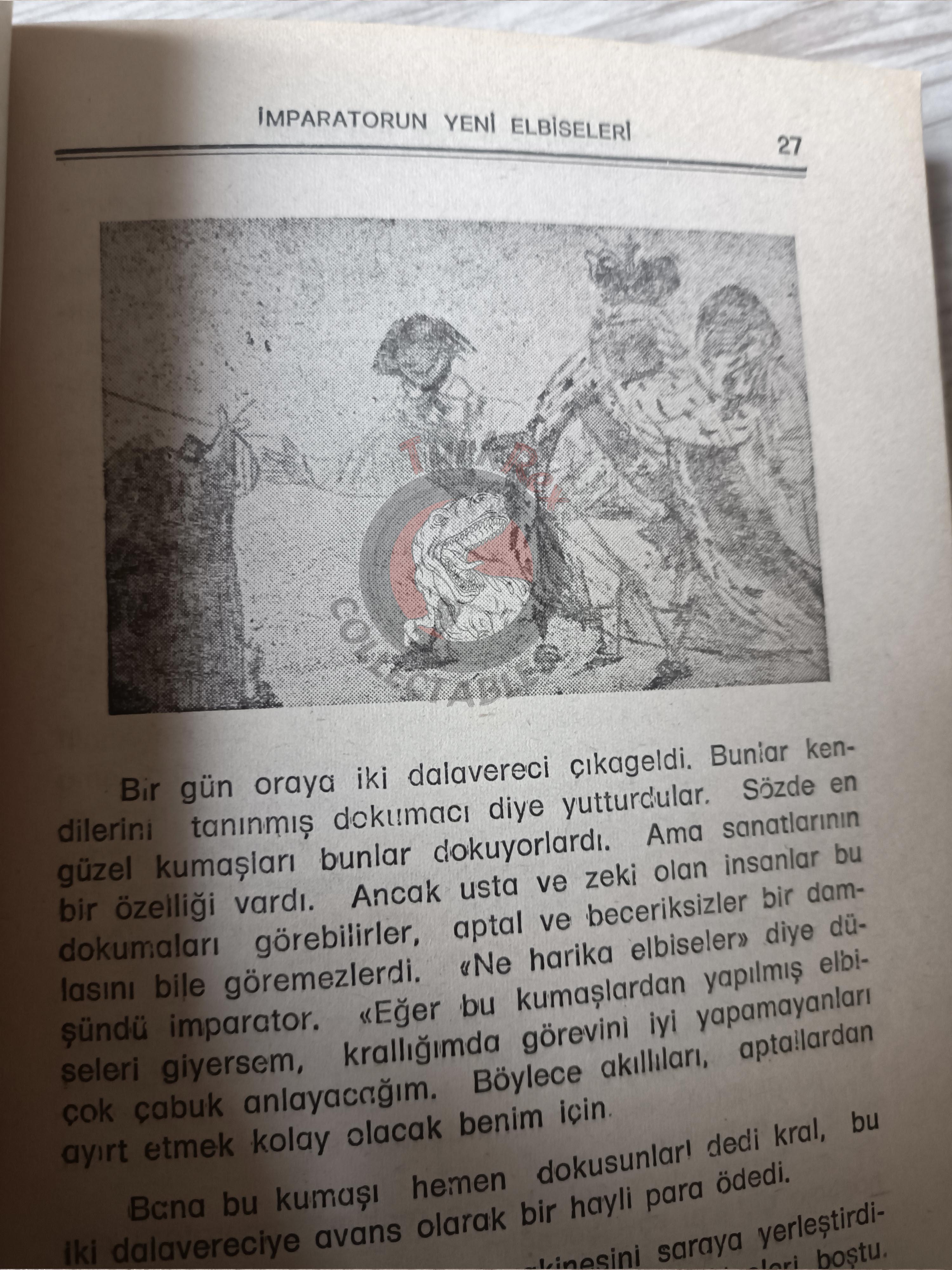 Hans Christian Andersen –  Andersen's Fairy Tales 1982 Turkish Book Turkey Illustrated
