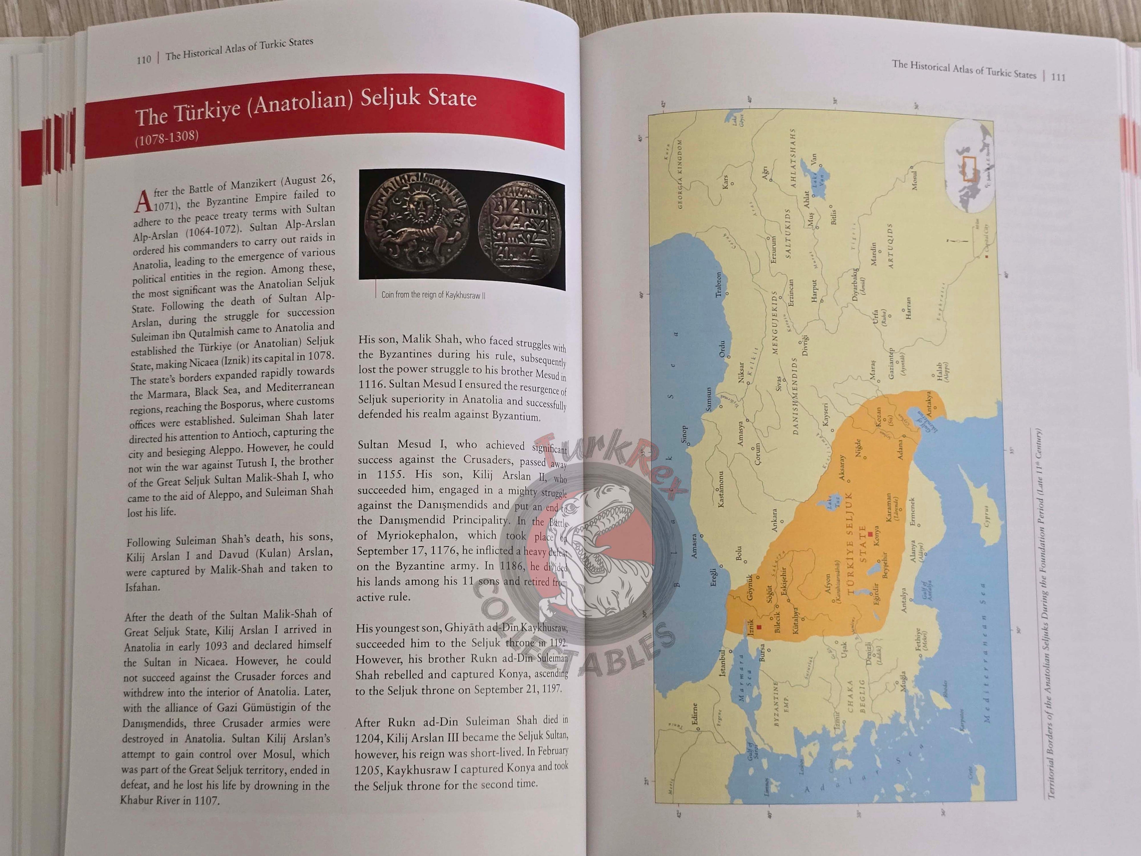 The Historical Atlas Of Turkic States Lot of 4 English Hardcover Book