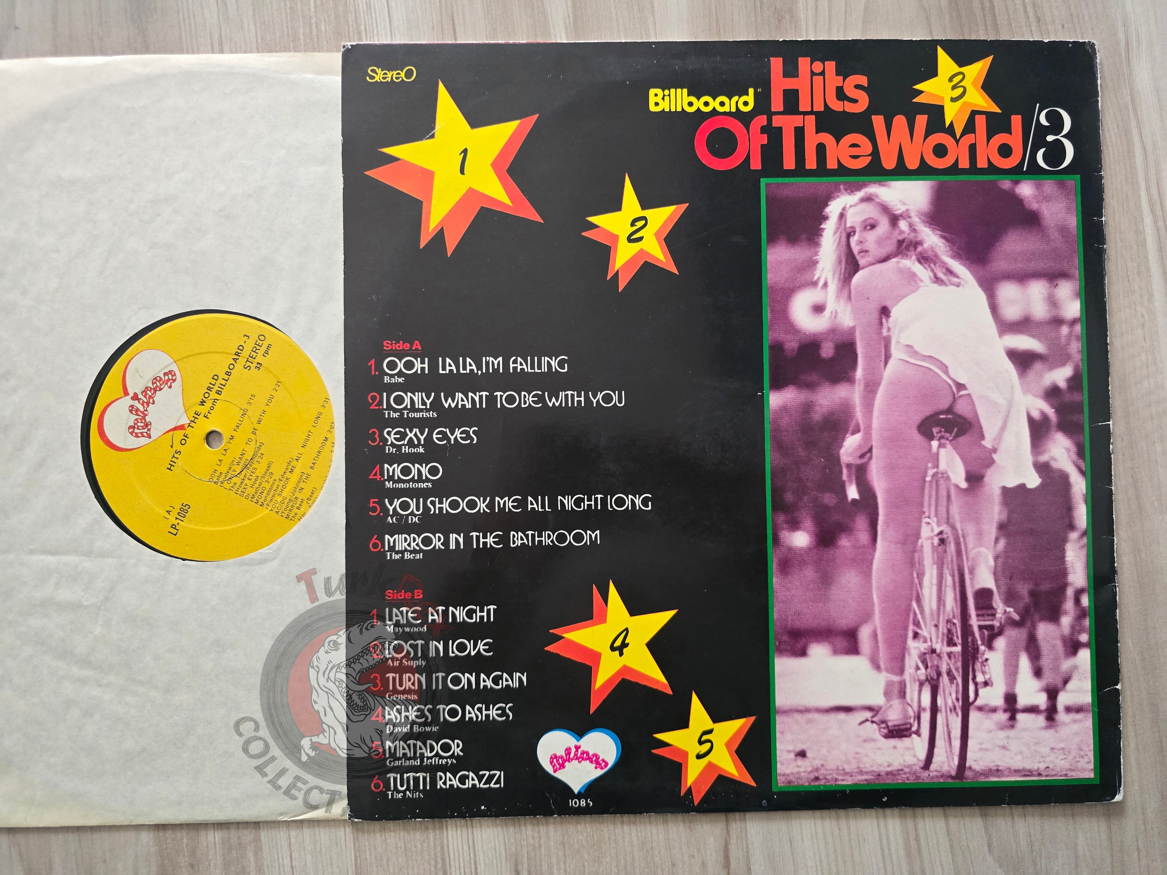 Various – Billboard Hits Of The World / 3 Turkish Pressing Vinyl Turkey Edition