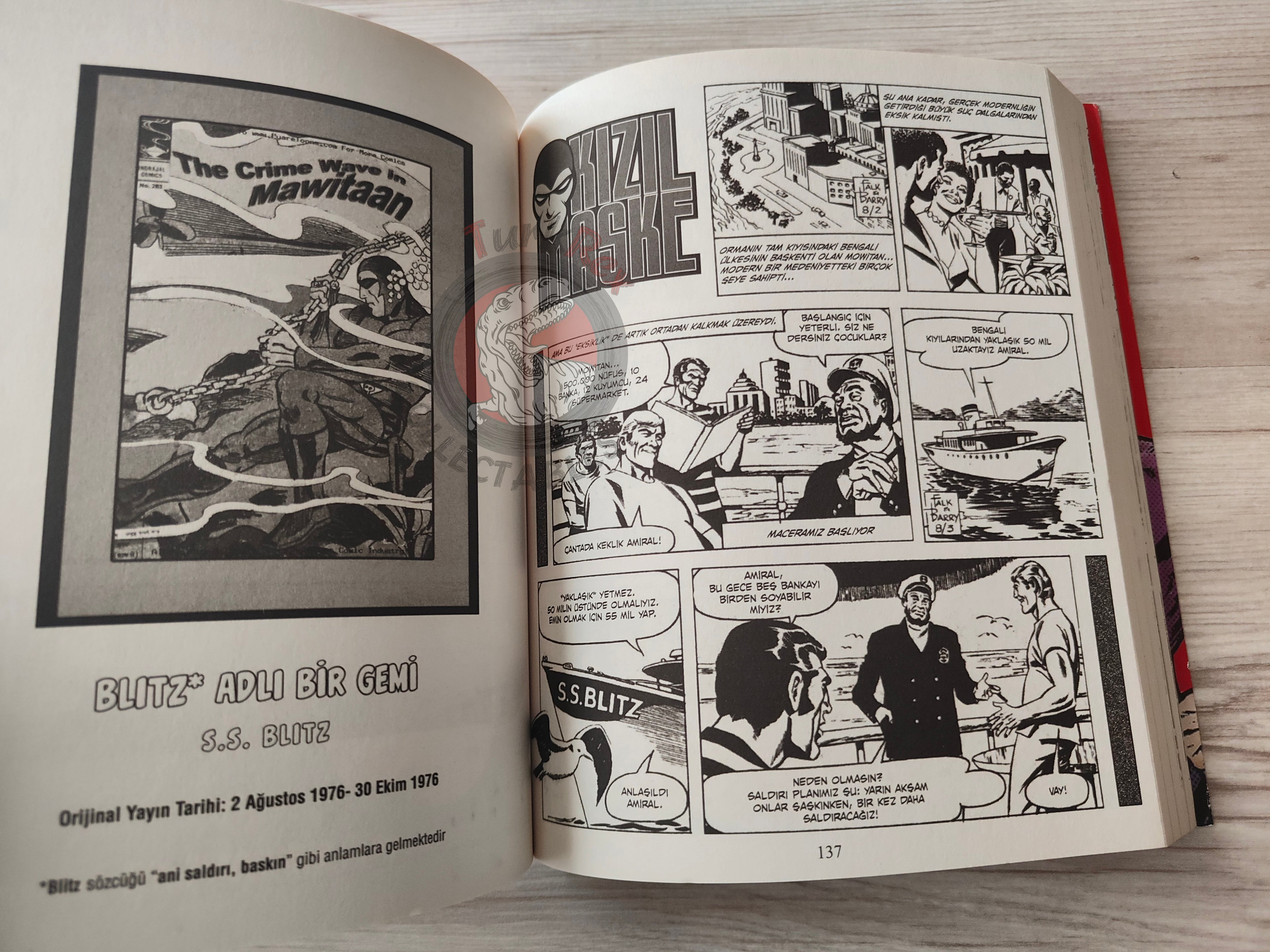The Phantom #8 2014 Star of Bangalla Turkish Comic Turkey