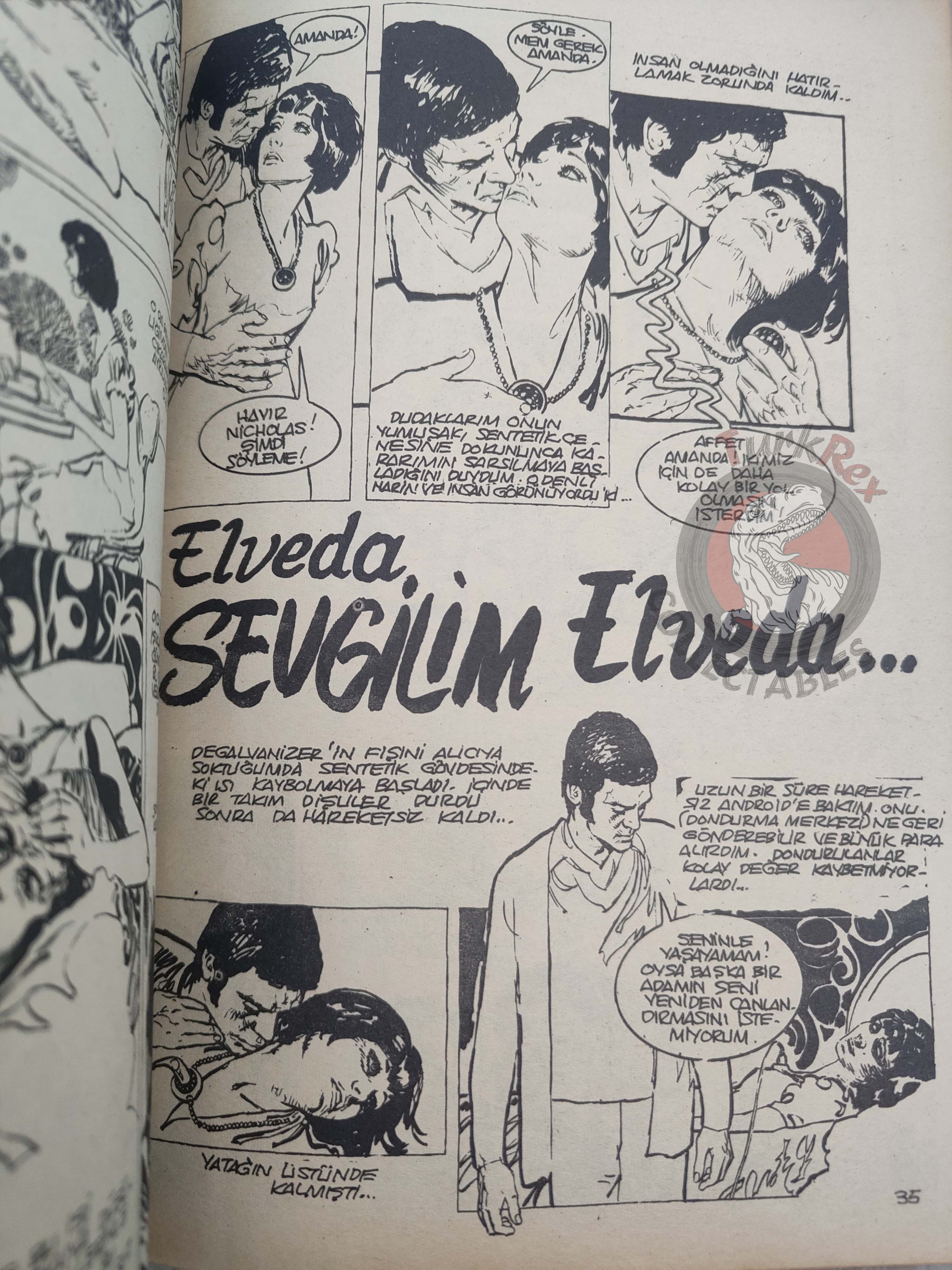 Korku August 1975 Turkish Comic Turkey Vampirella #29 Warren Creepy Eerie