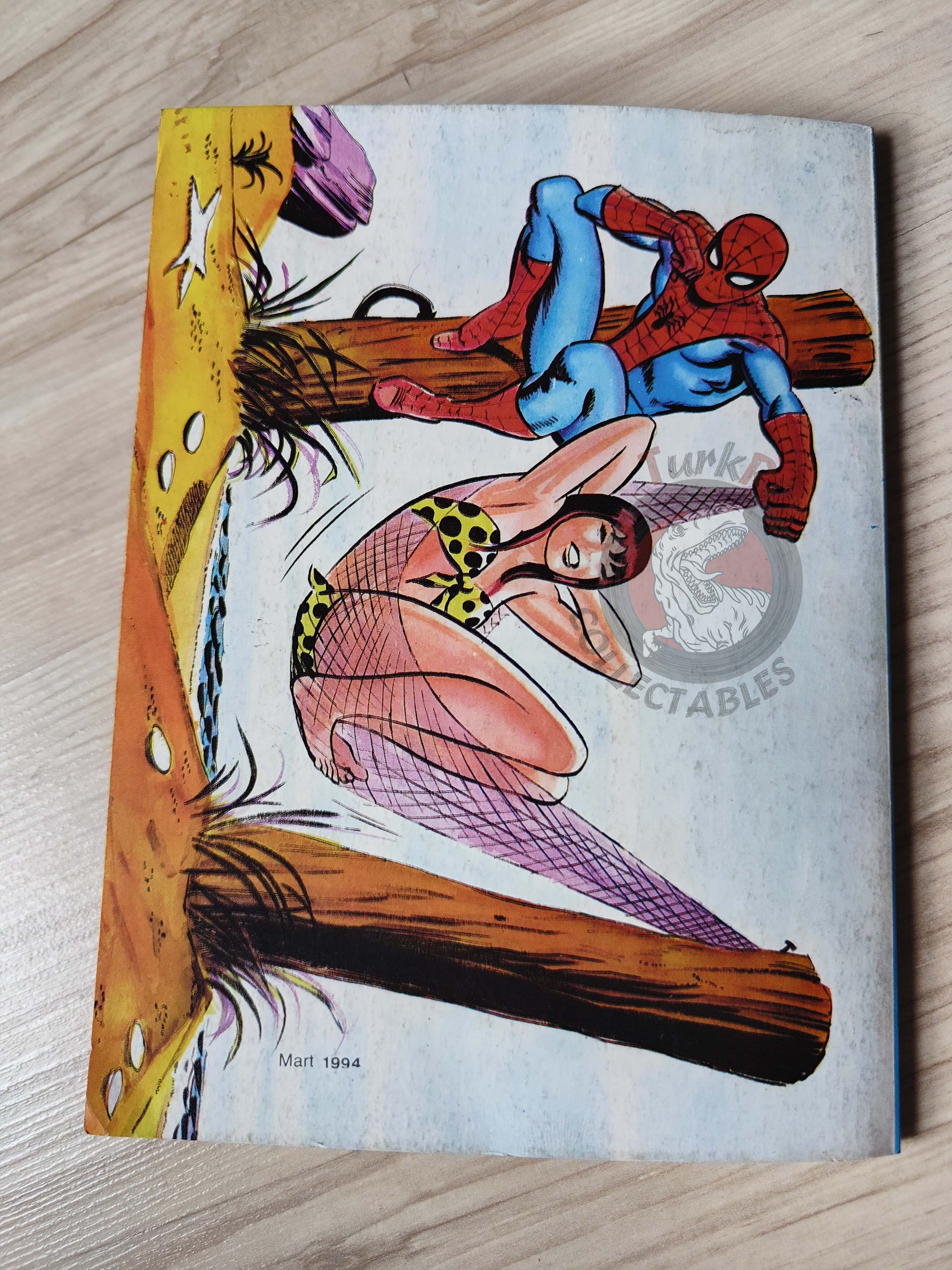 Spider-Man #164 1994 Turkish Comic Turkey Web Of #90 Spectacular #41 Hulk #369 Marvel Team Up #128