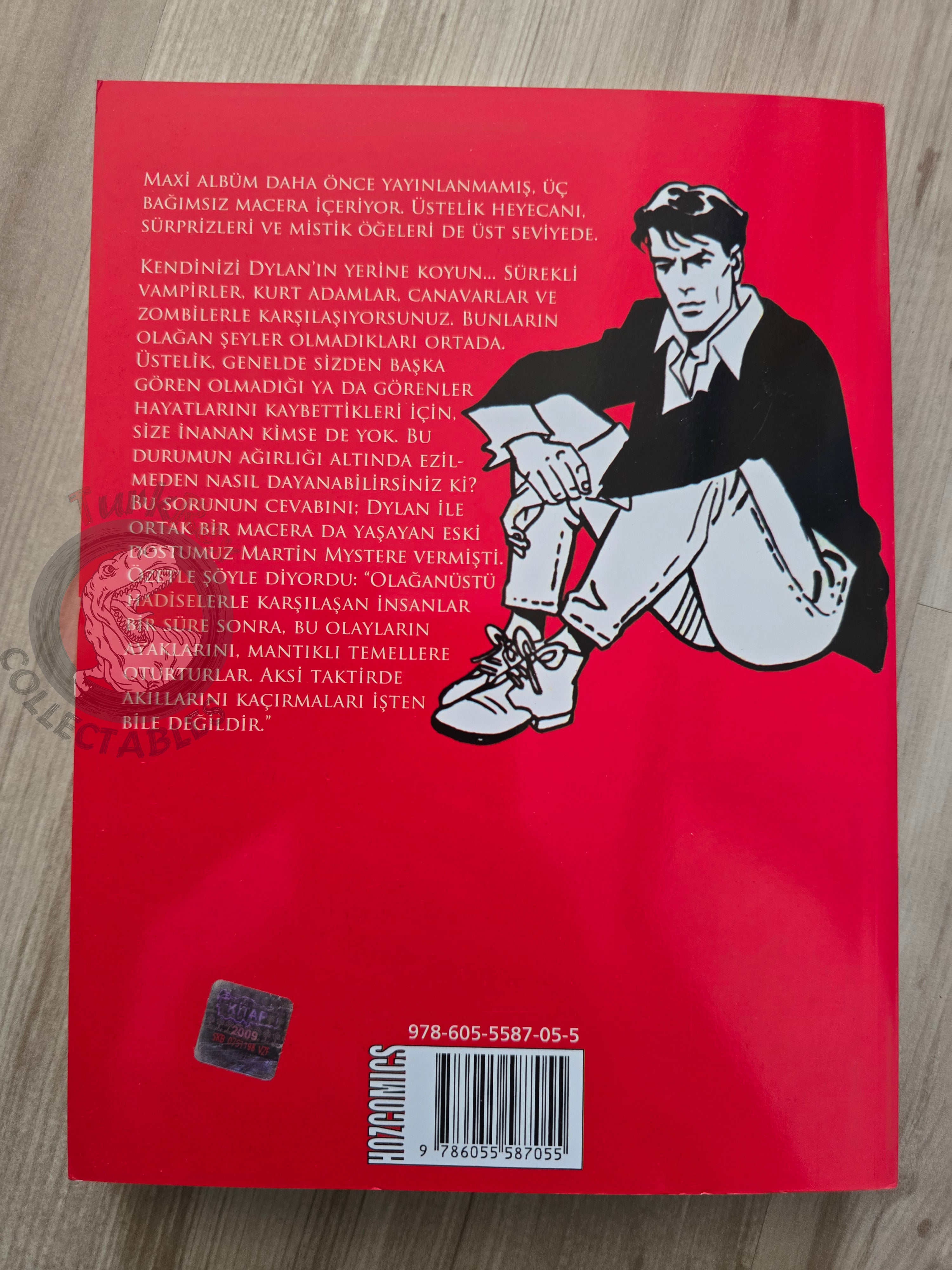 Dylan Dog Maxi #1 2010 Turkish Comic Turkey Il fiore d’ombra