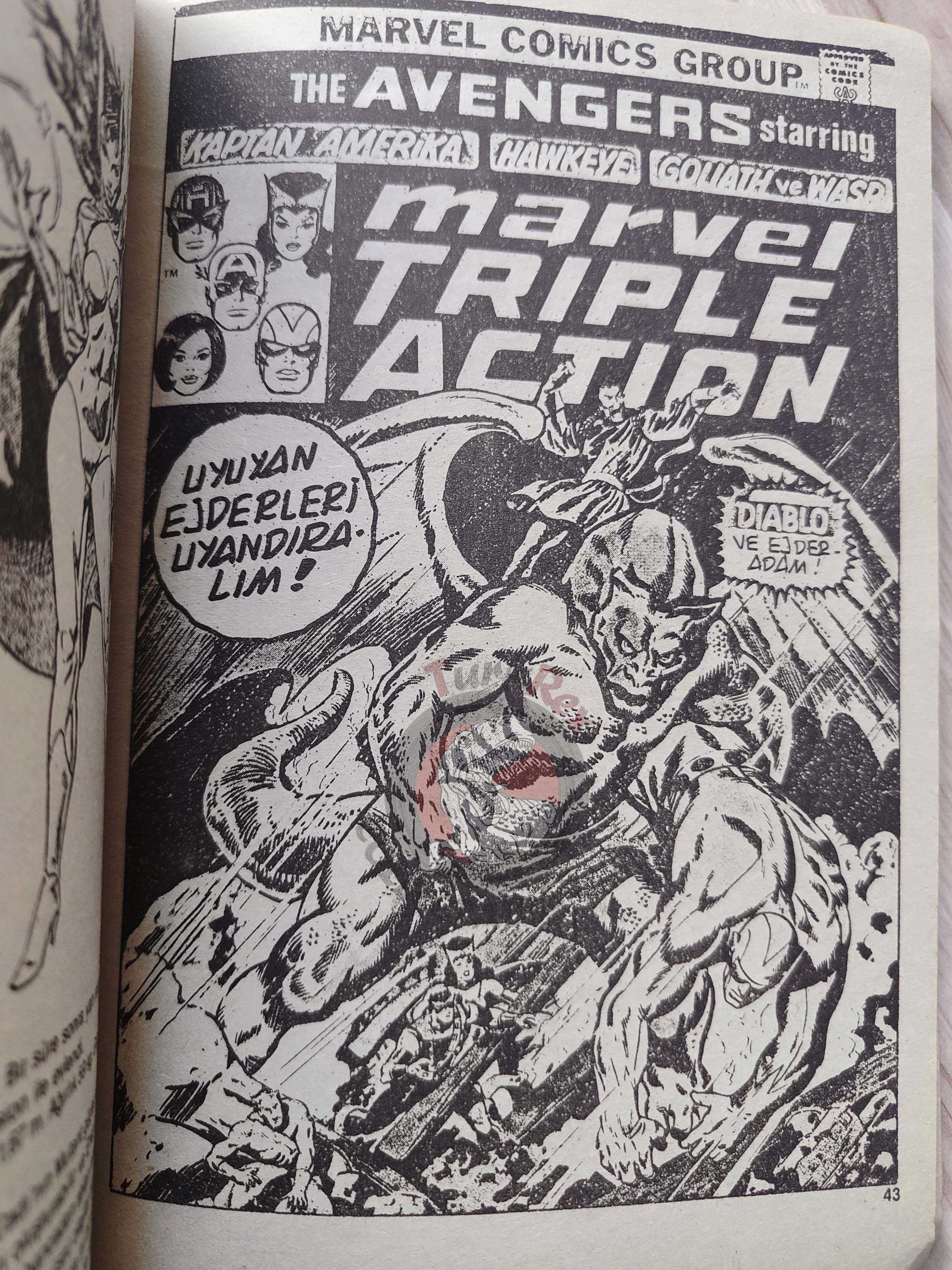 Ms. Marvel #5 1988 Turkish Comic Turkey #8 The Avengers #41 #17