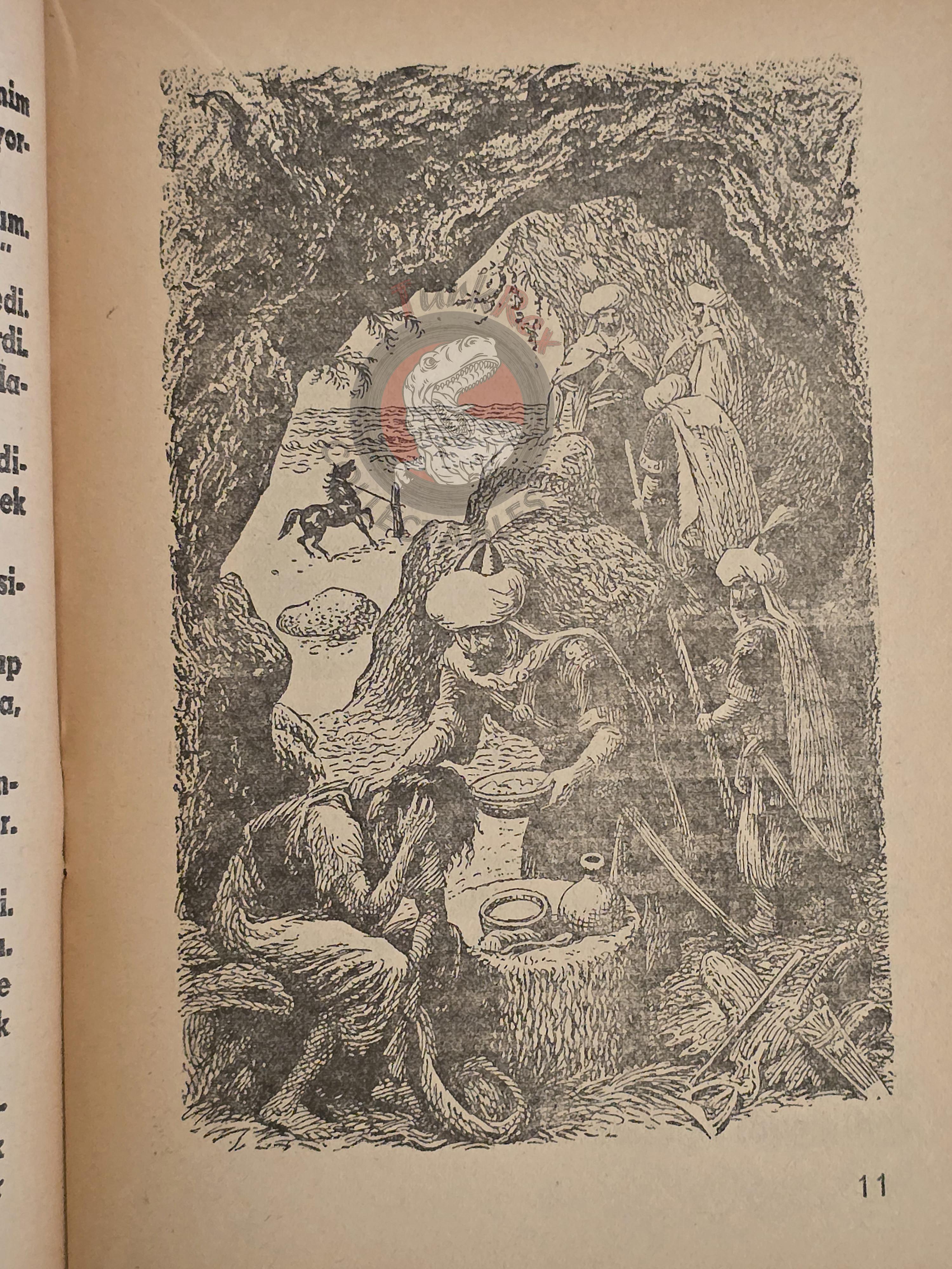 Sinbad the Sailor 1977 Turkish Book Turkey 1001 Nights Illustrated